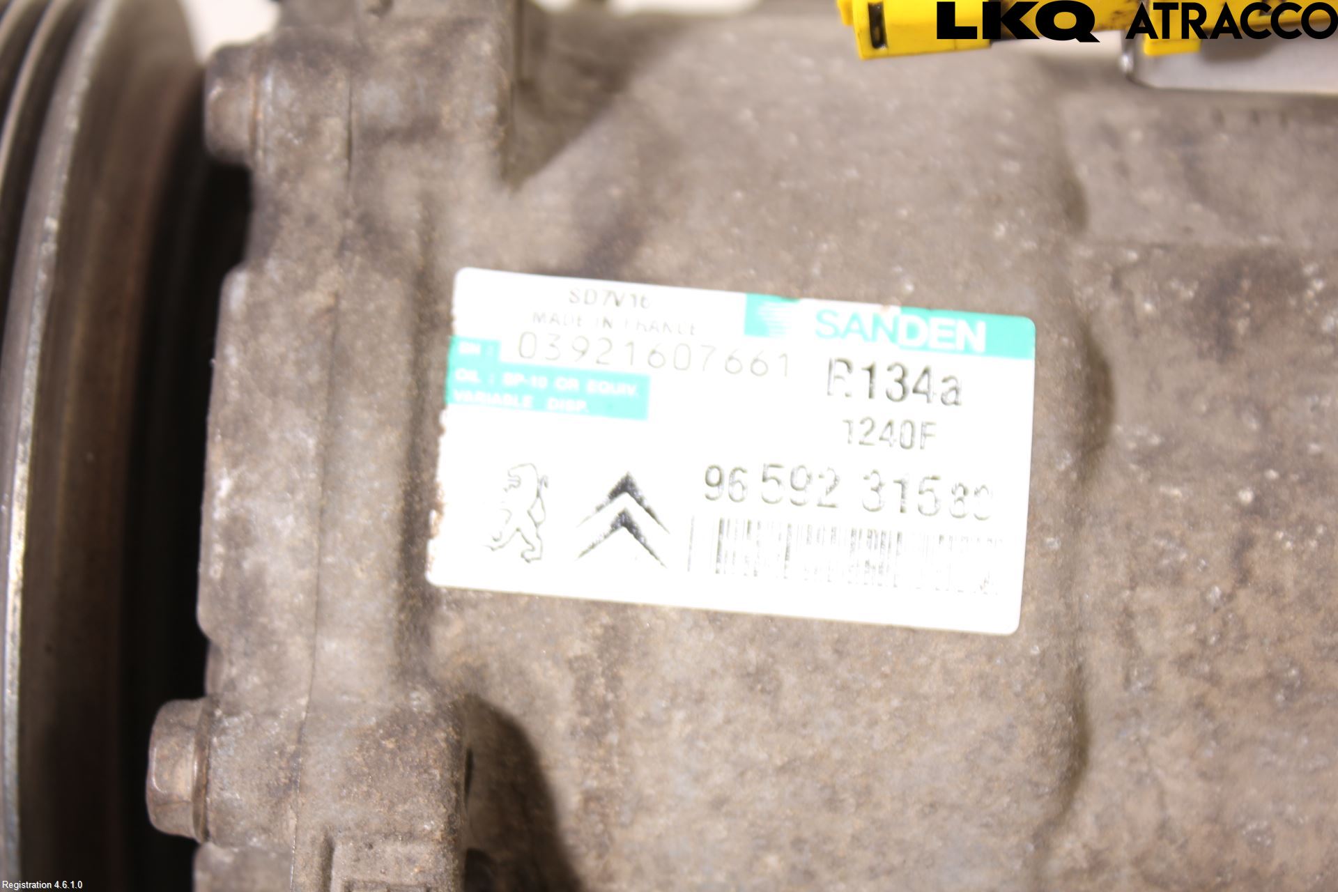 Citroen BERLINGO  03-07 Varme Ac Kompressor