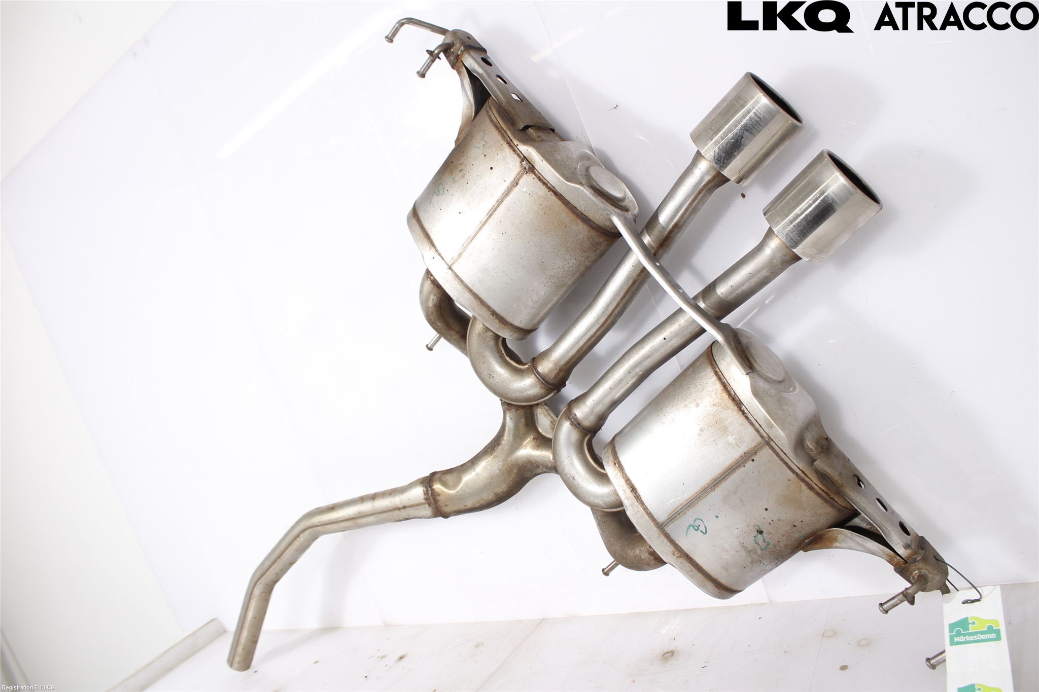 Honda CIVIC 17-22 Eksos - Lyddemper - Rør