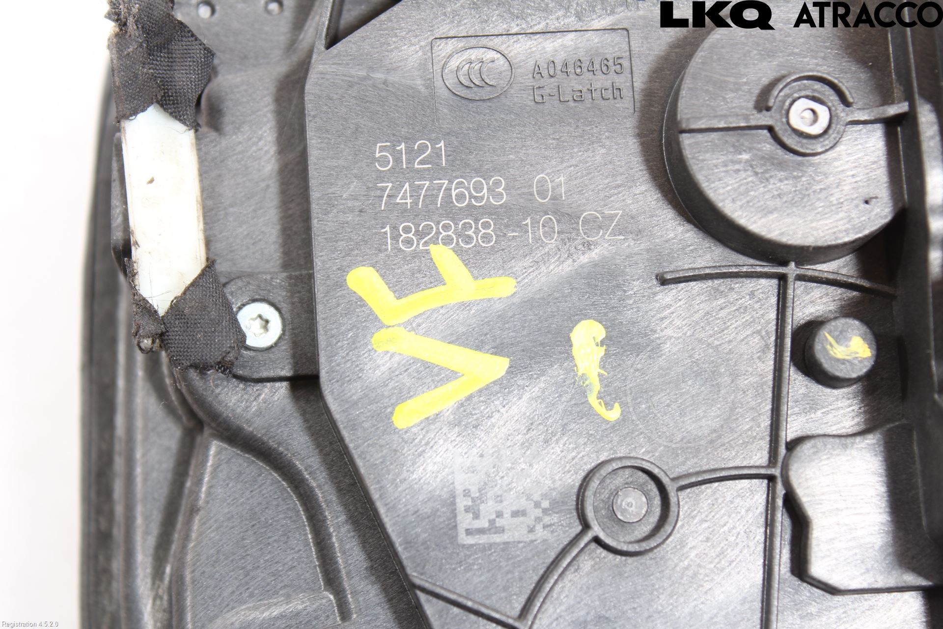 BMW 5 G30/G31/F90 17-23 Dørlås - Låsekasse
