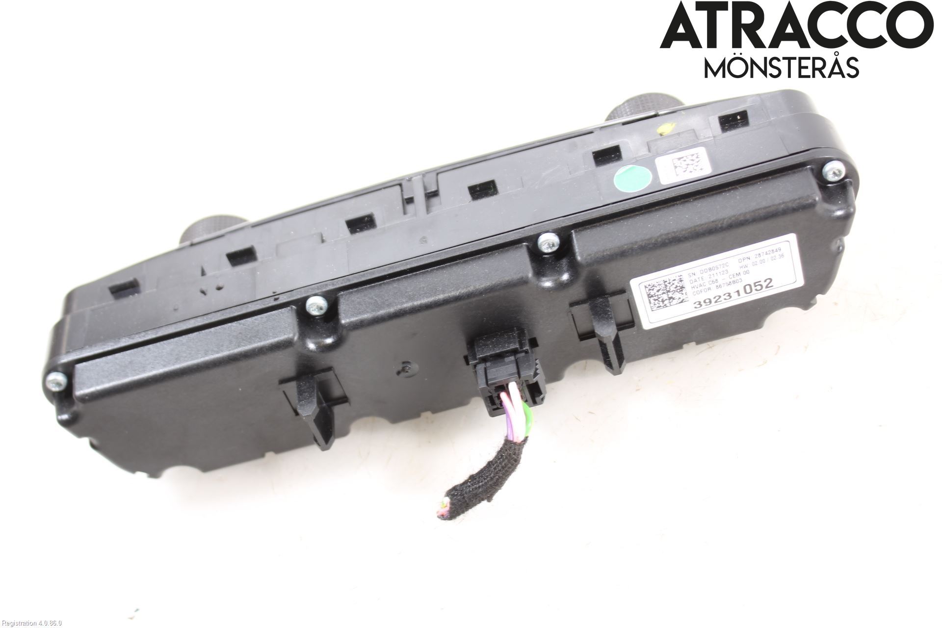 Opel CORSA F, CORSA-E 20- Varme Ac Betjening-Display