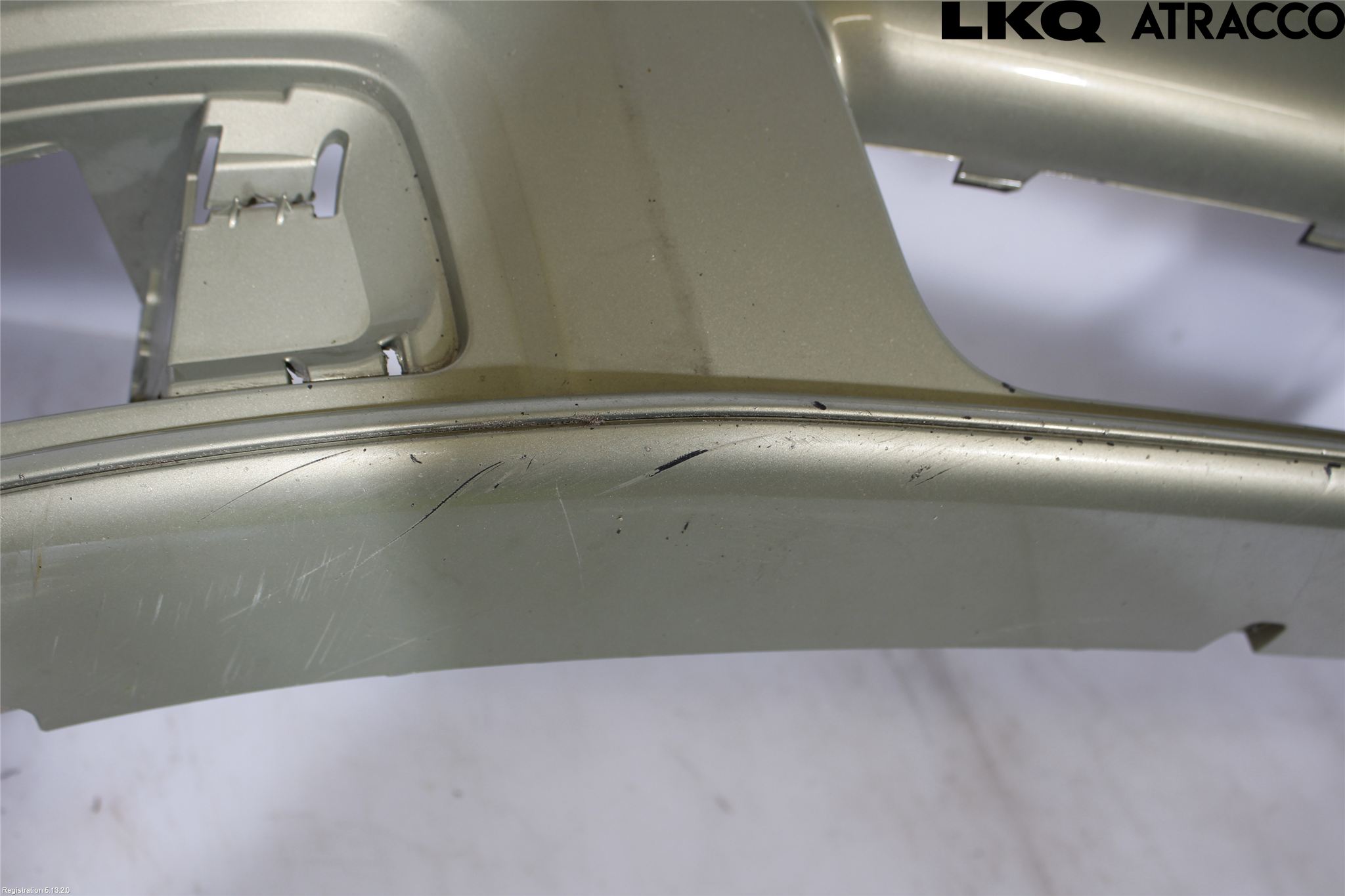 Volvo V50 08-12 Støtfanger Foran Plastdeksel