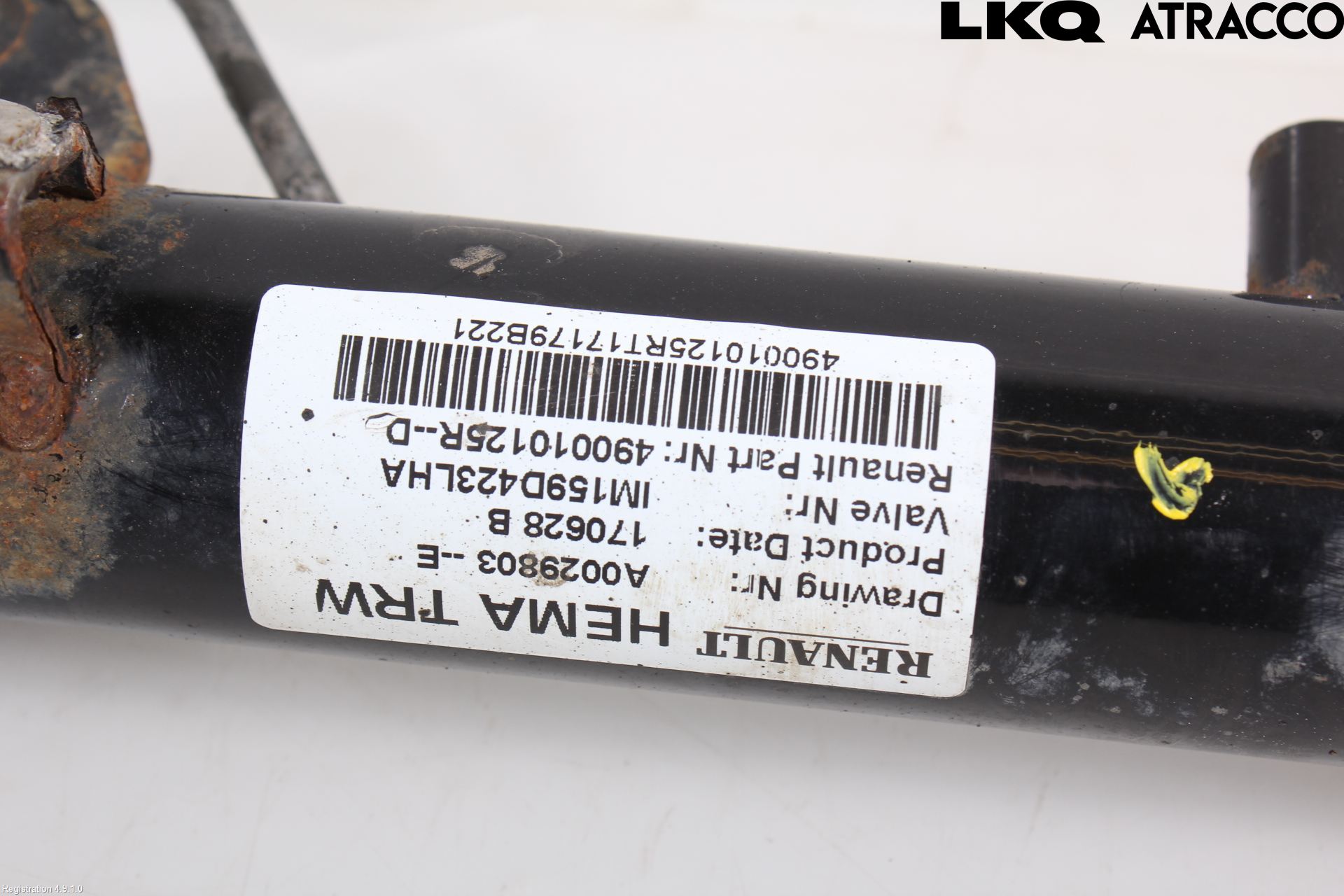 Dacia DUSTER 18-24 Servo Snekke - Tannstang