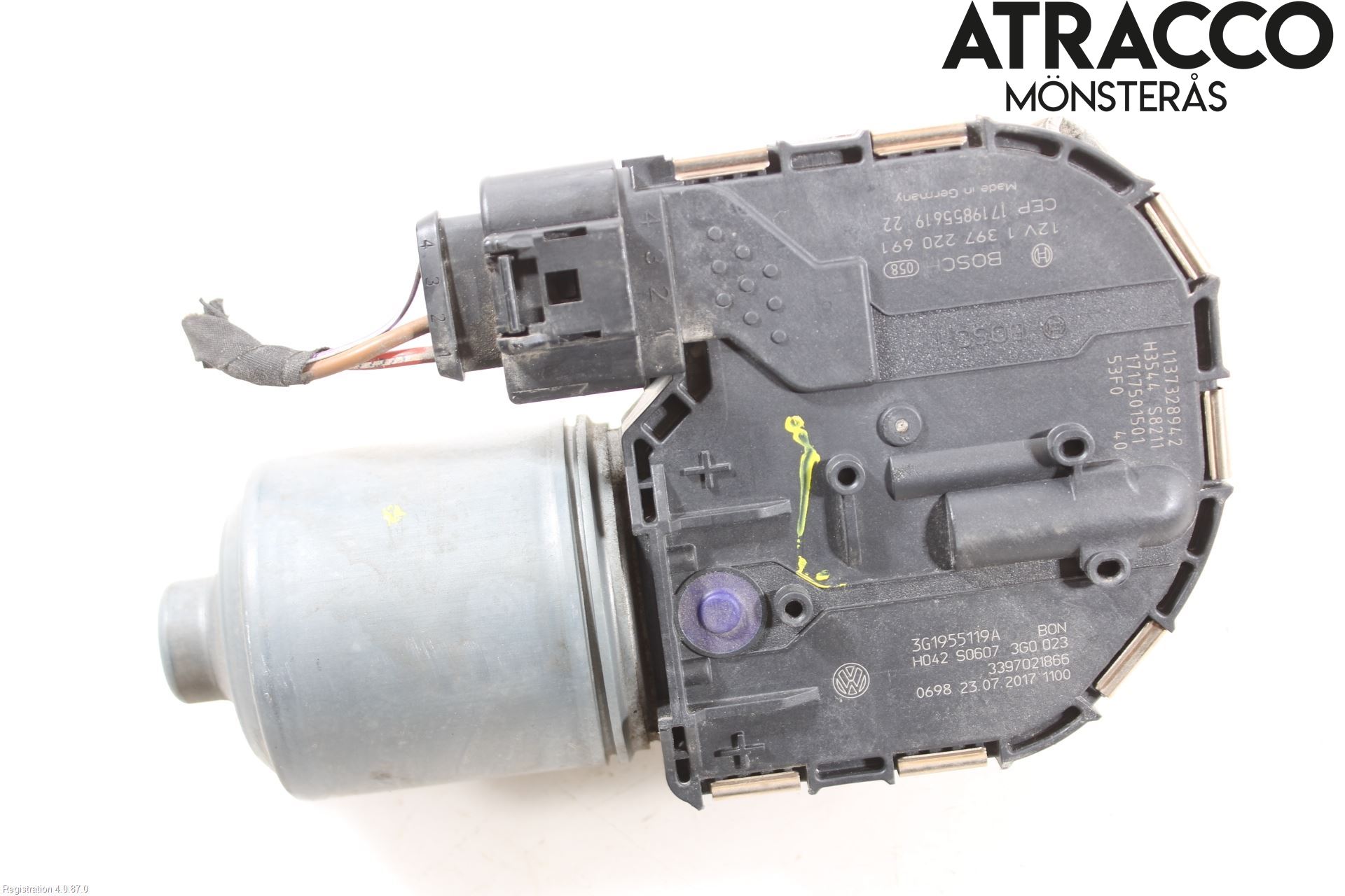 Volkswagen VW PASSAT 15-19 Viskermotor Frontrute
