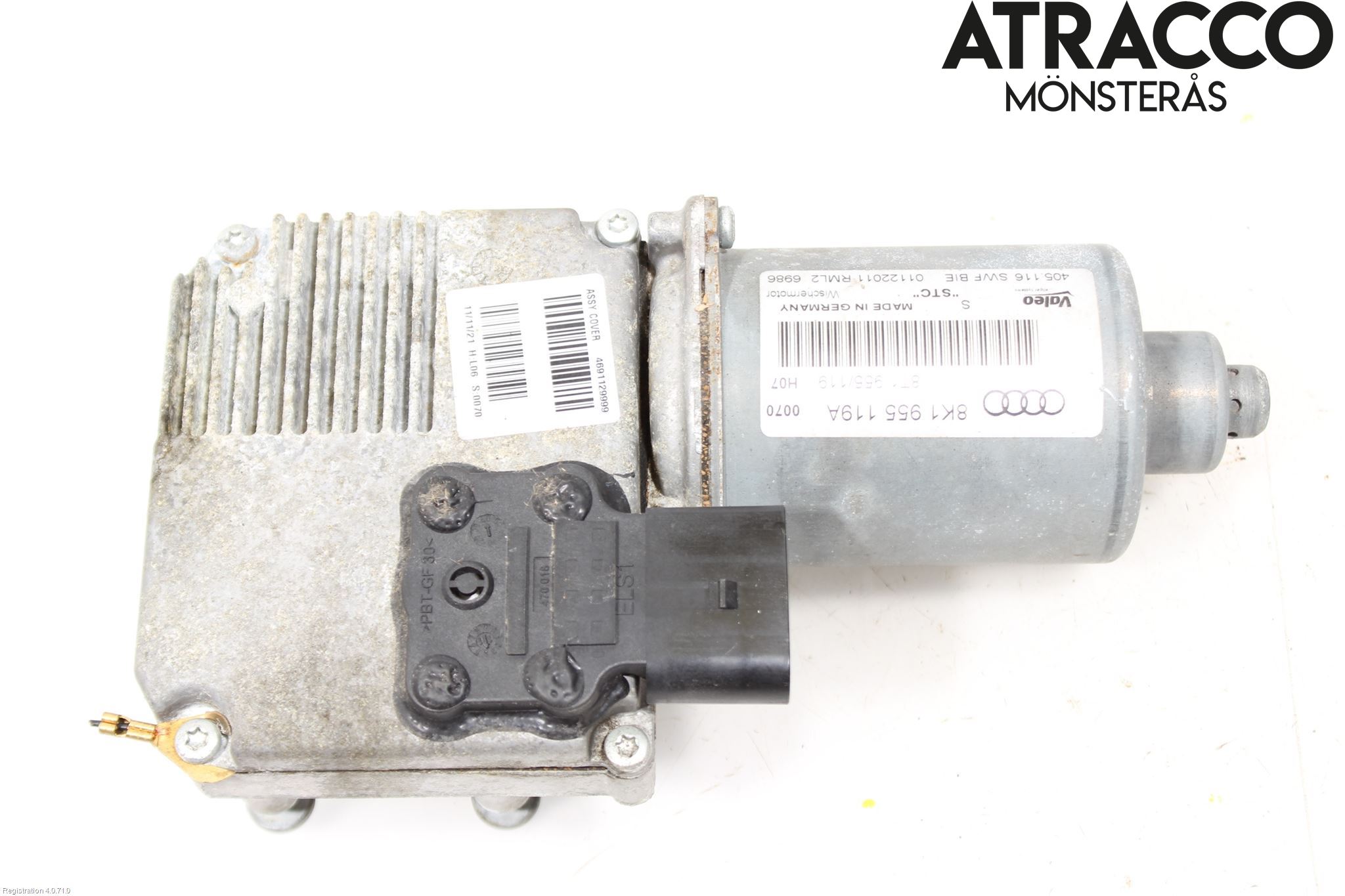 Audi A4/S4 08-11 Viskermotor Frontrute