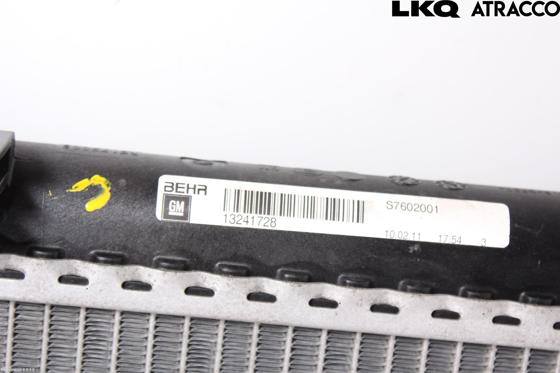 Saab 9-5 10-12 Radiator Manuell