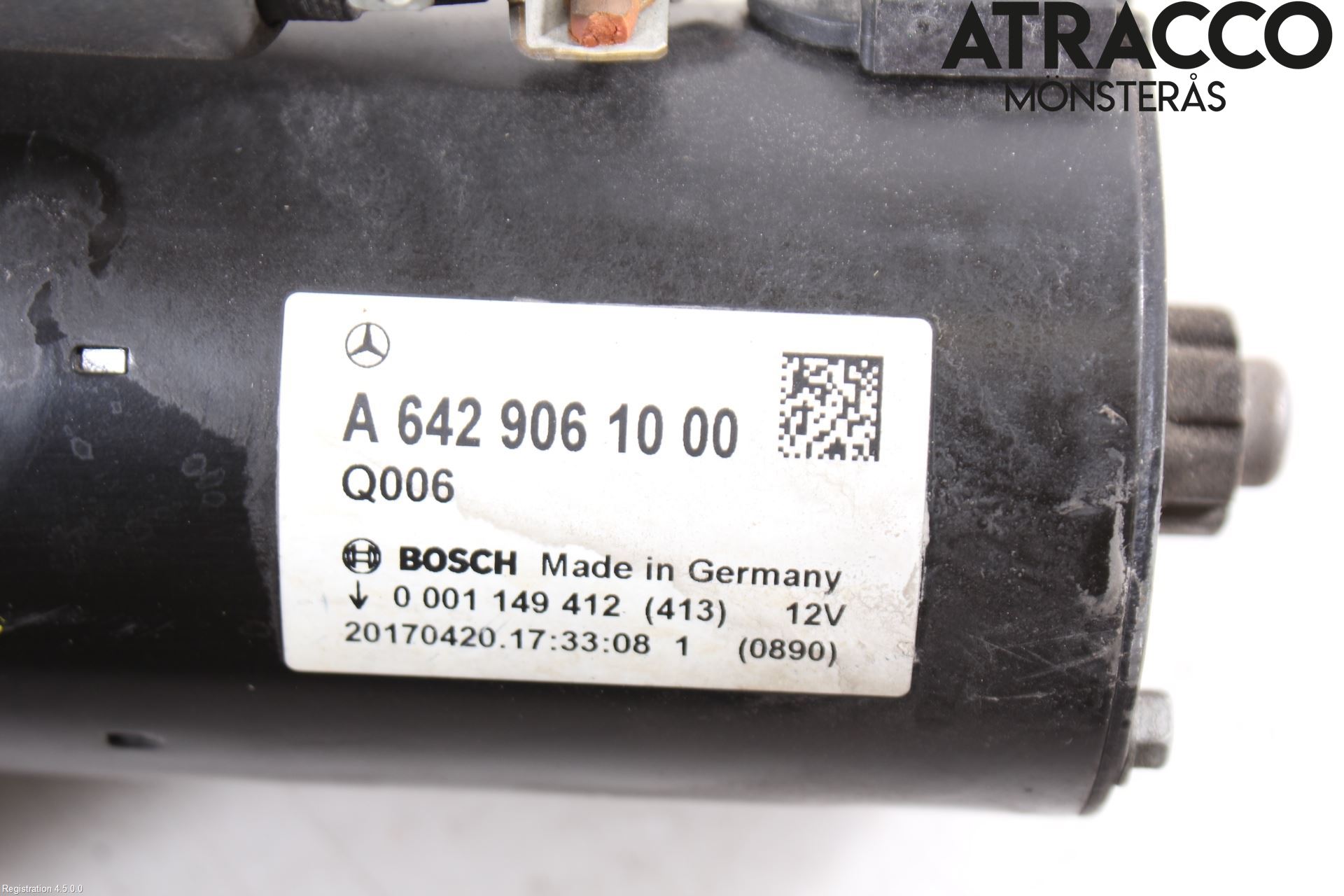 Mercedes-Benz MB E-KLASS (W213) 16-23 Startmotor Diesel