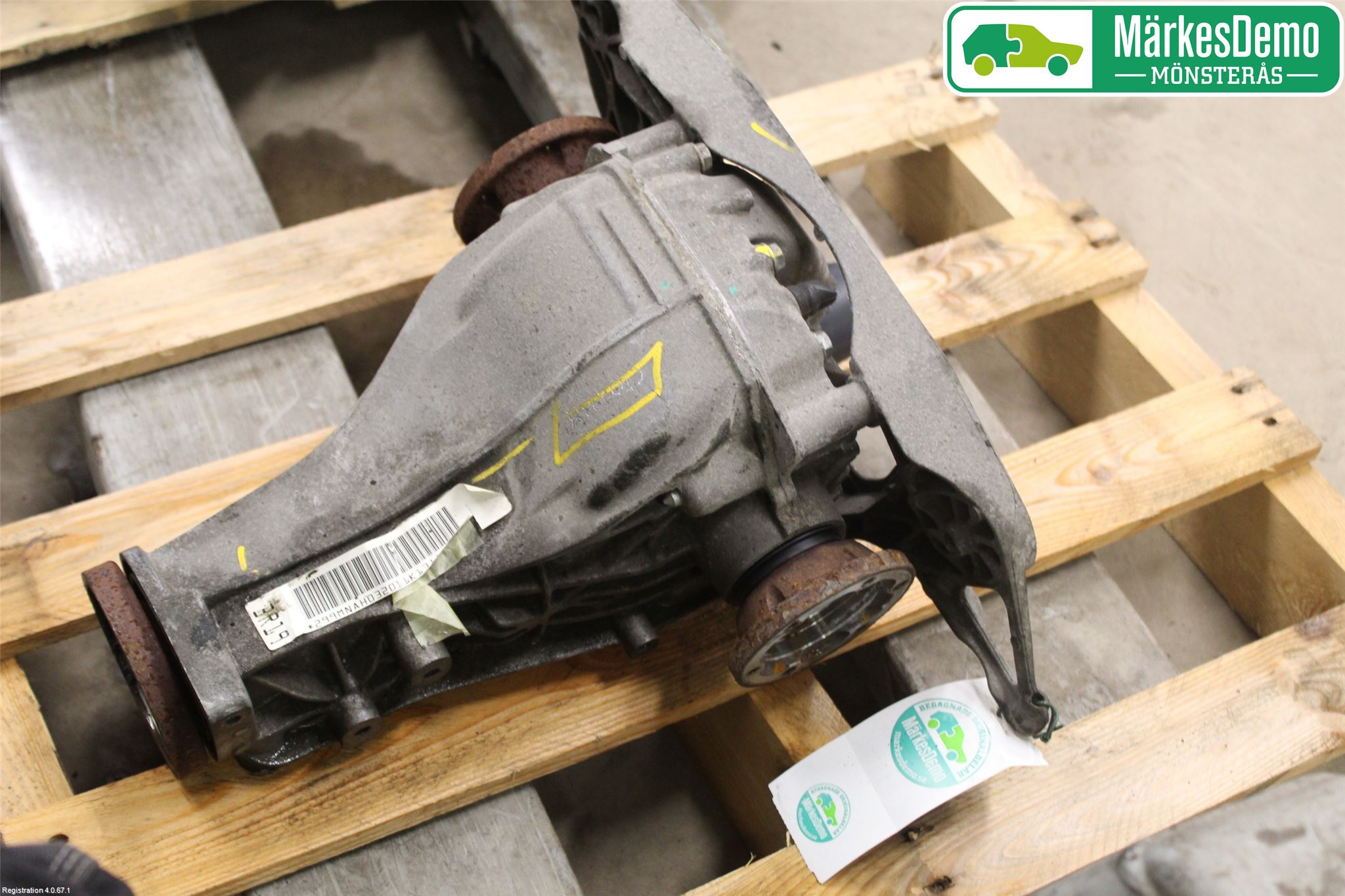 Audi A4 12-15 Bakaksel Kardang Bak -Diff