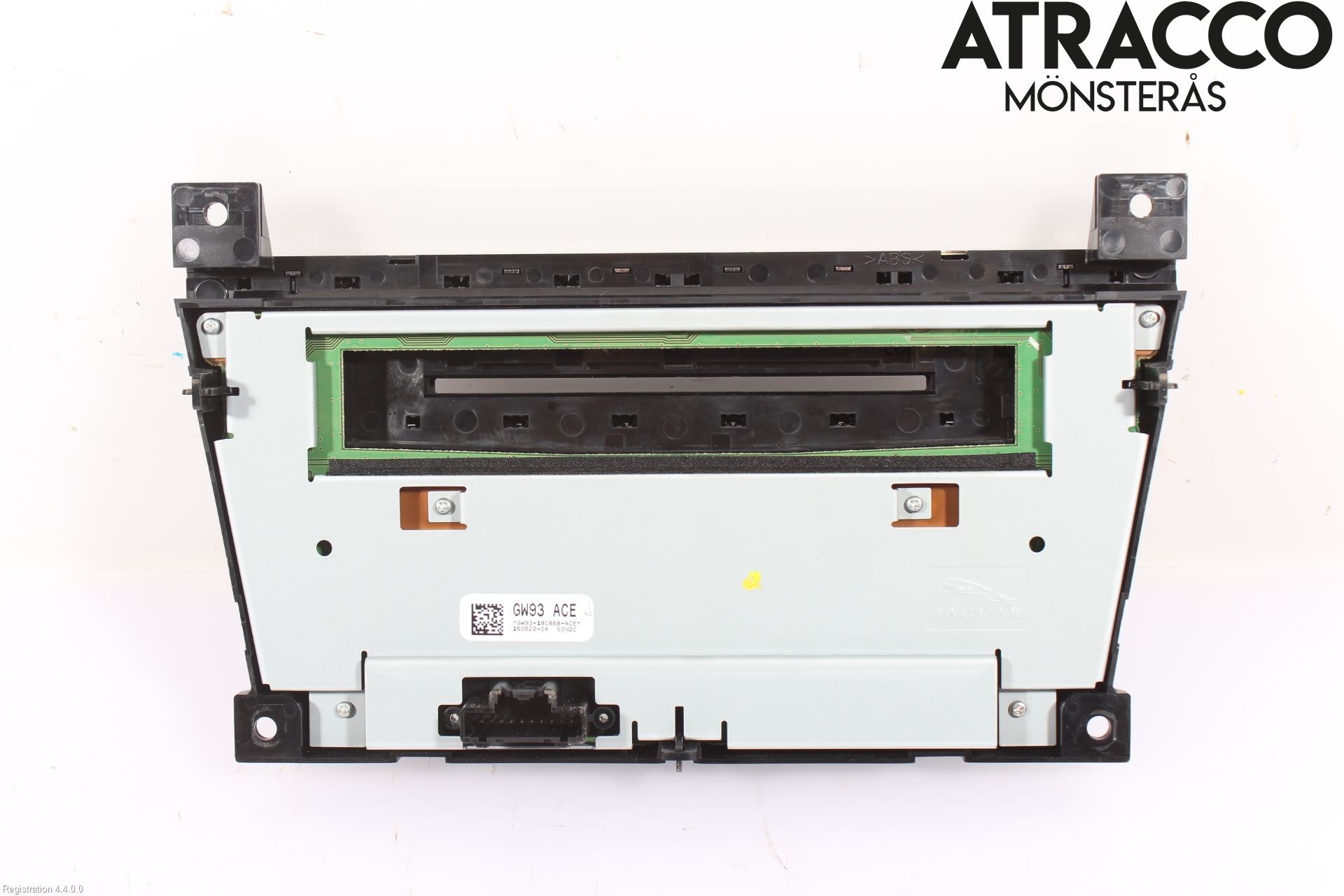 Jaguar XJ X351        10- Varme Ac Betjening-Display