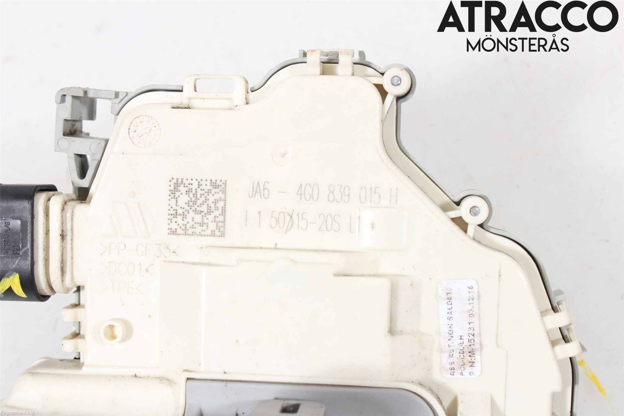 Audi A4/S4 B9 16-19 Dørlås - Låsekasse