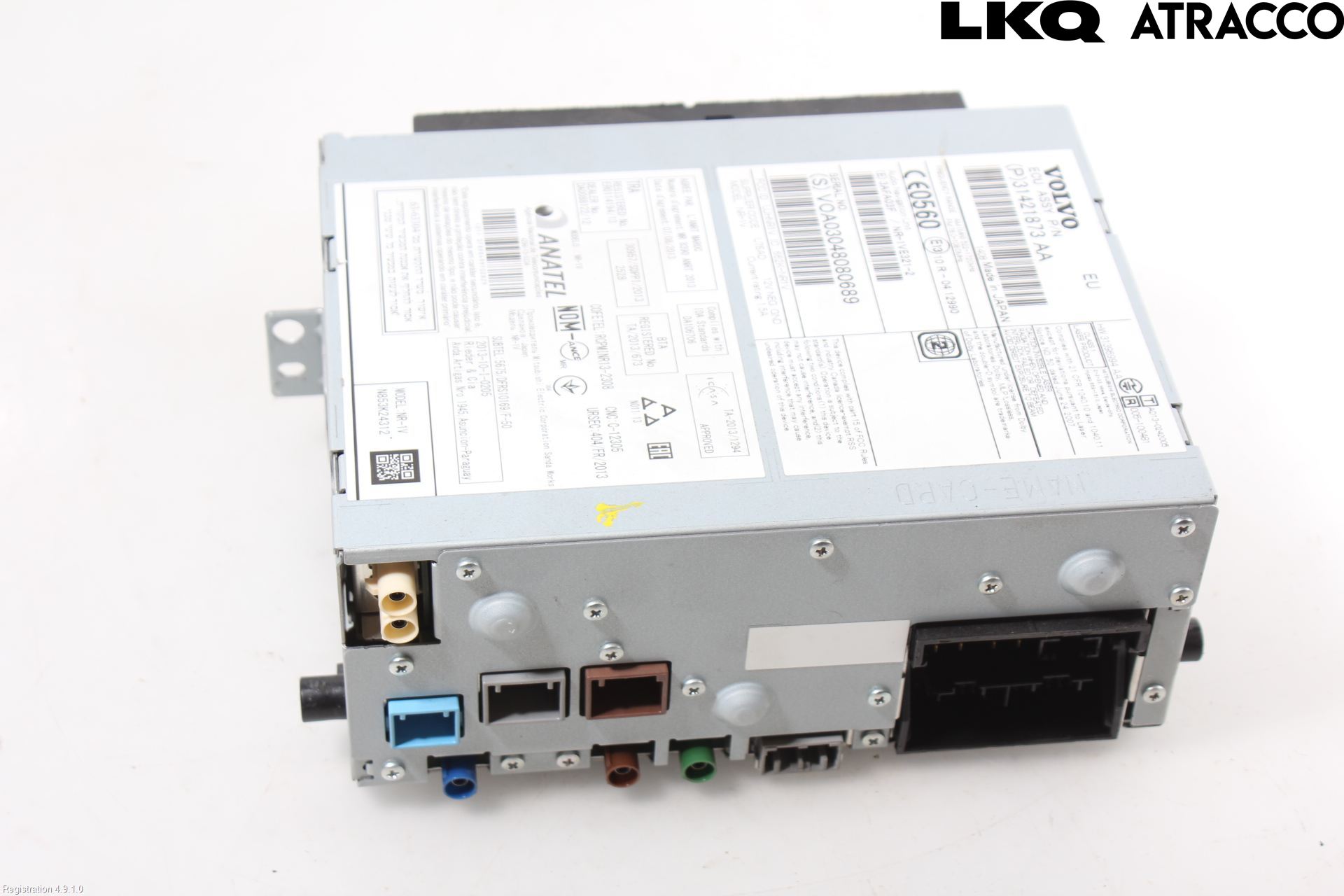 Volvo V60 14-18 Stereo Radio Med Cd