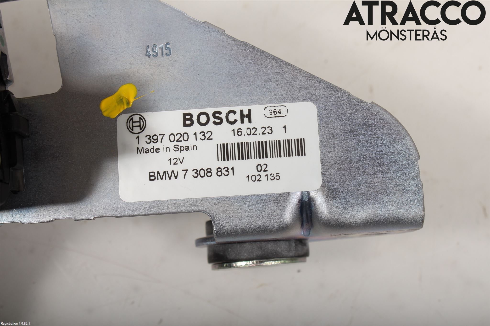 BMW 5 F10/F11/F18 09-17 Bakluke-Lokk Låsekasse