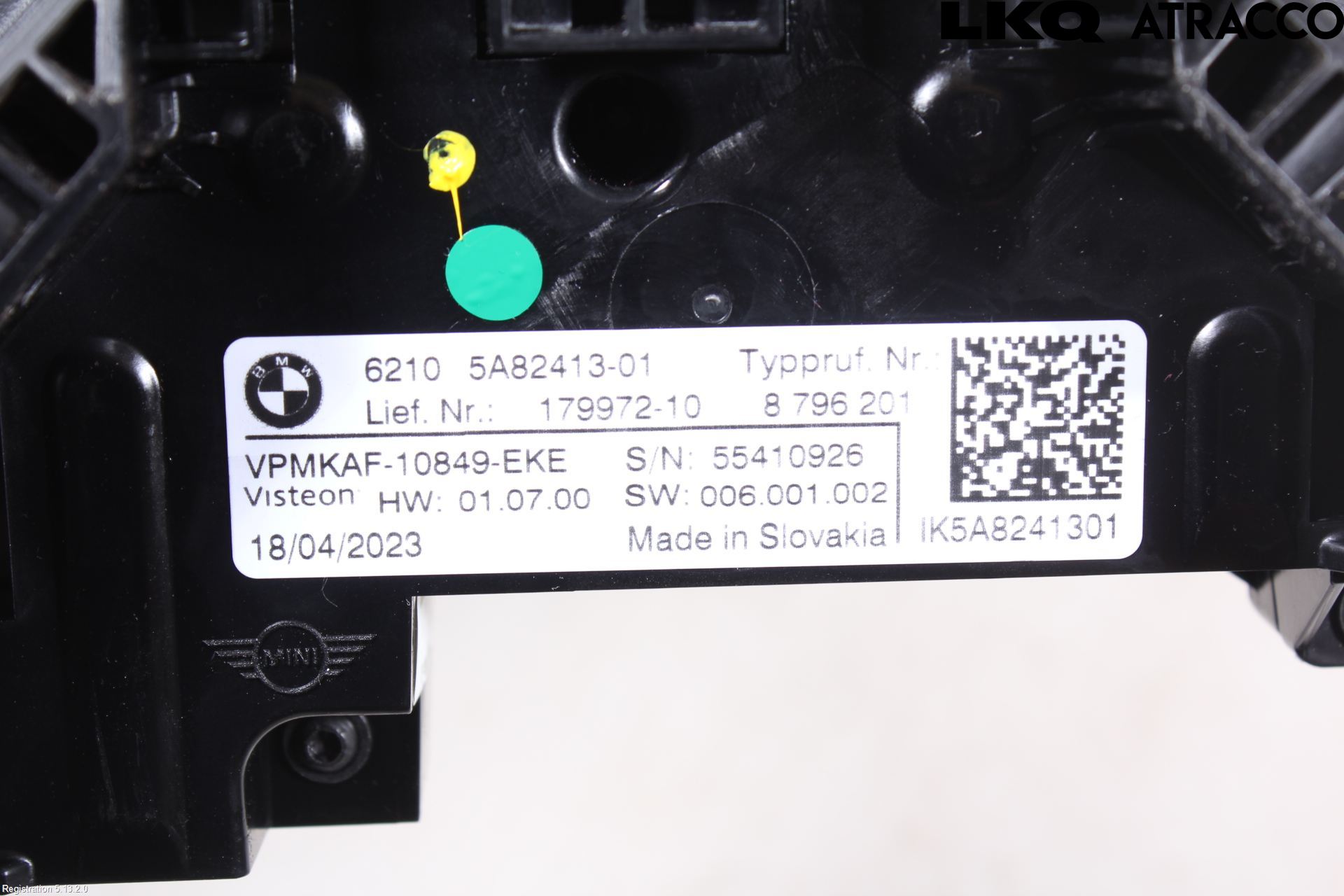 Mini ONE/COOPER 3DR F56 14-24 Instr Kombinert