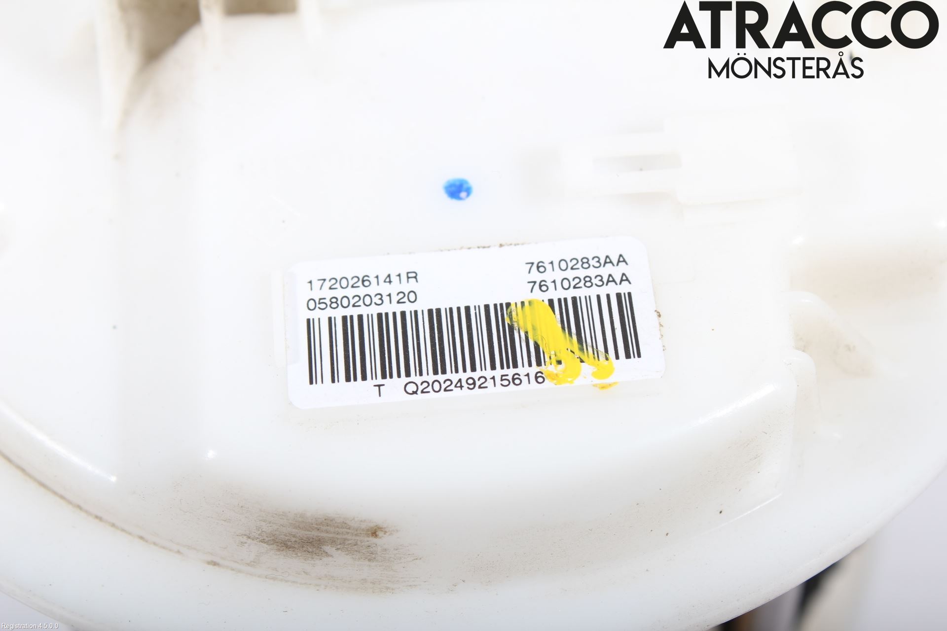 Renault MEGANE III 09-15 Drivstoffpumpe Fødepumpe El