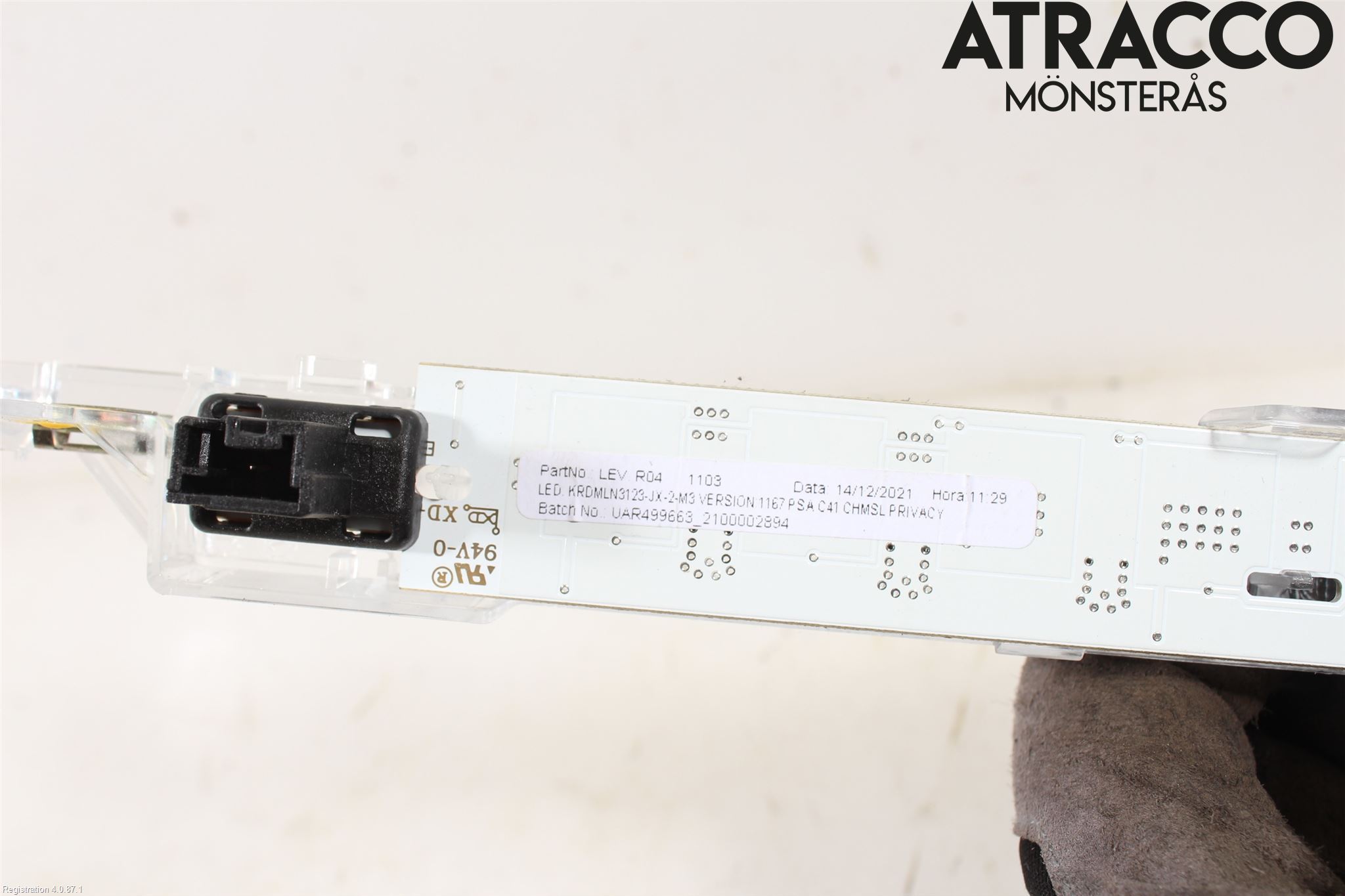 Citroen C4/E-C4 C4X/E-C4X III 21- Bremselys Bakrute