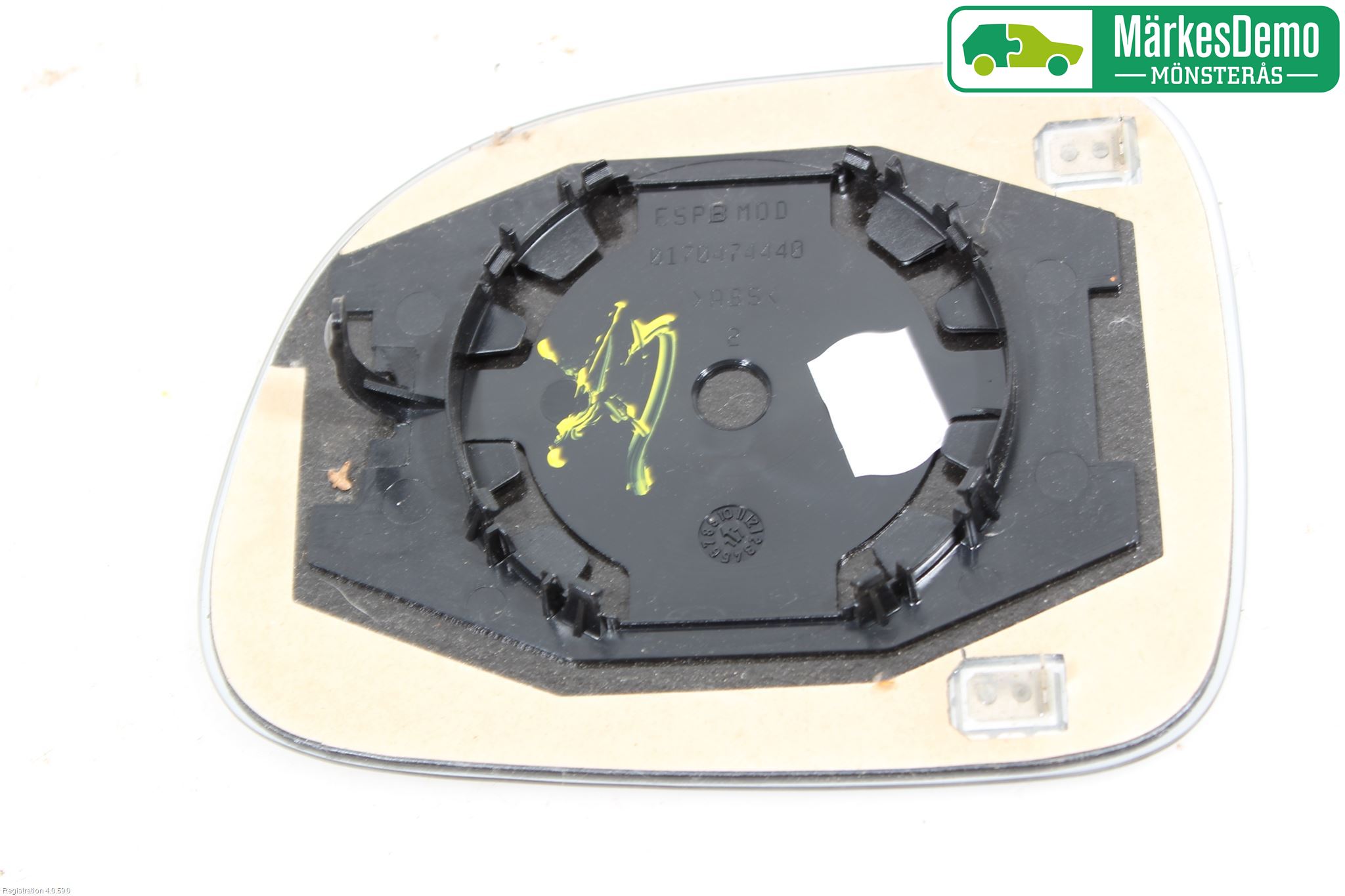 Fiat PANDA 12- Speil Glass H