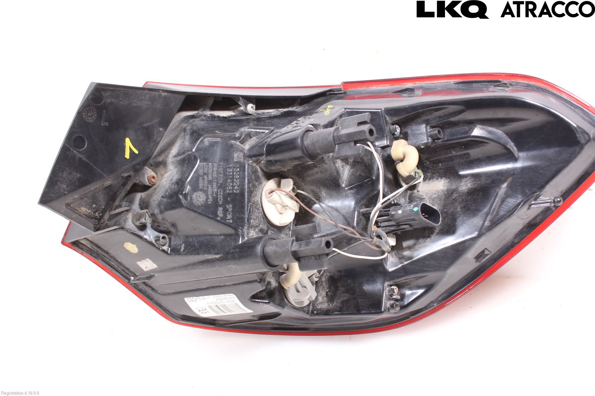 Opel ASTRA J 10-15 Baklykt Venstre