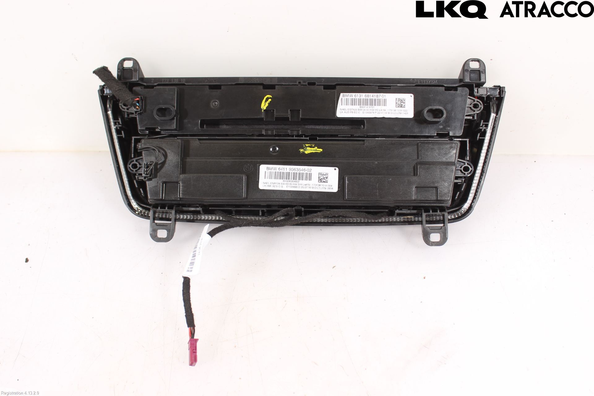 BMW 3 GT F34 13-19 Varme Ac Betjening-Display