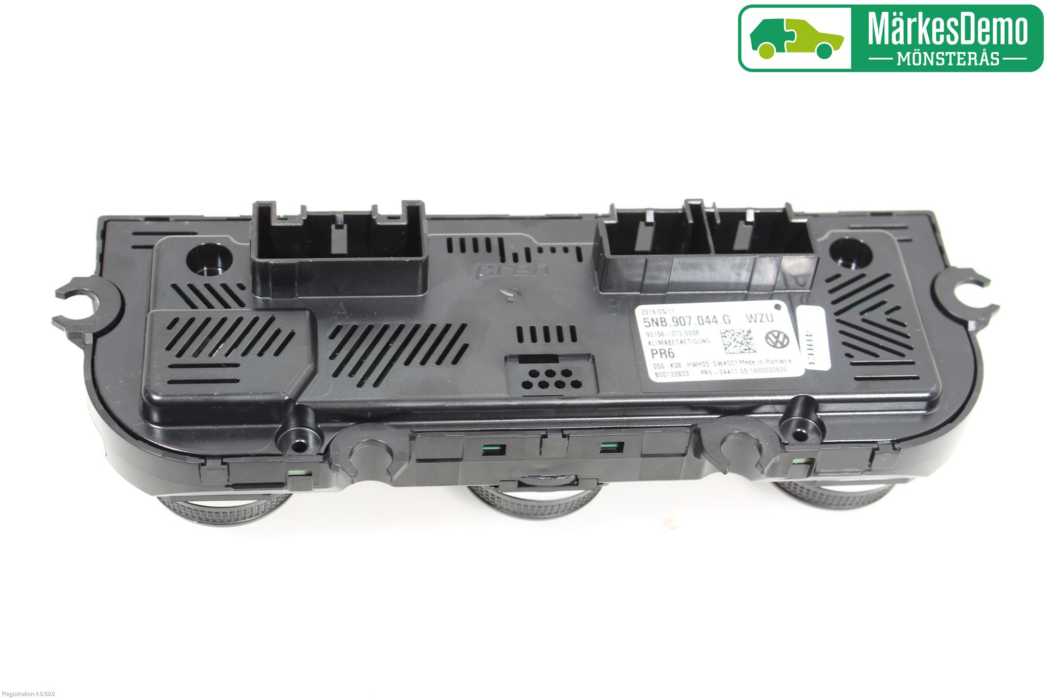 Volkswagen VW TIGUAN 16-24 Varme Ac Betjening-Display