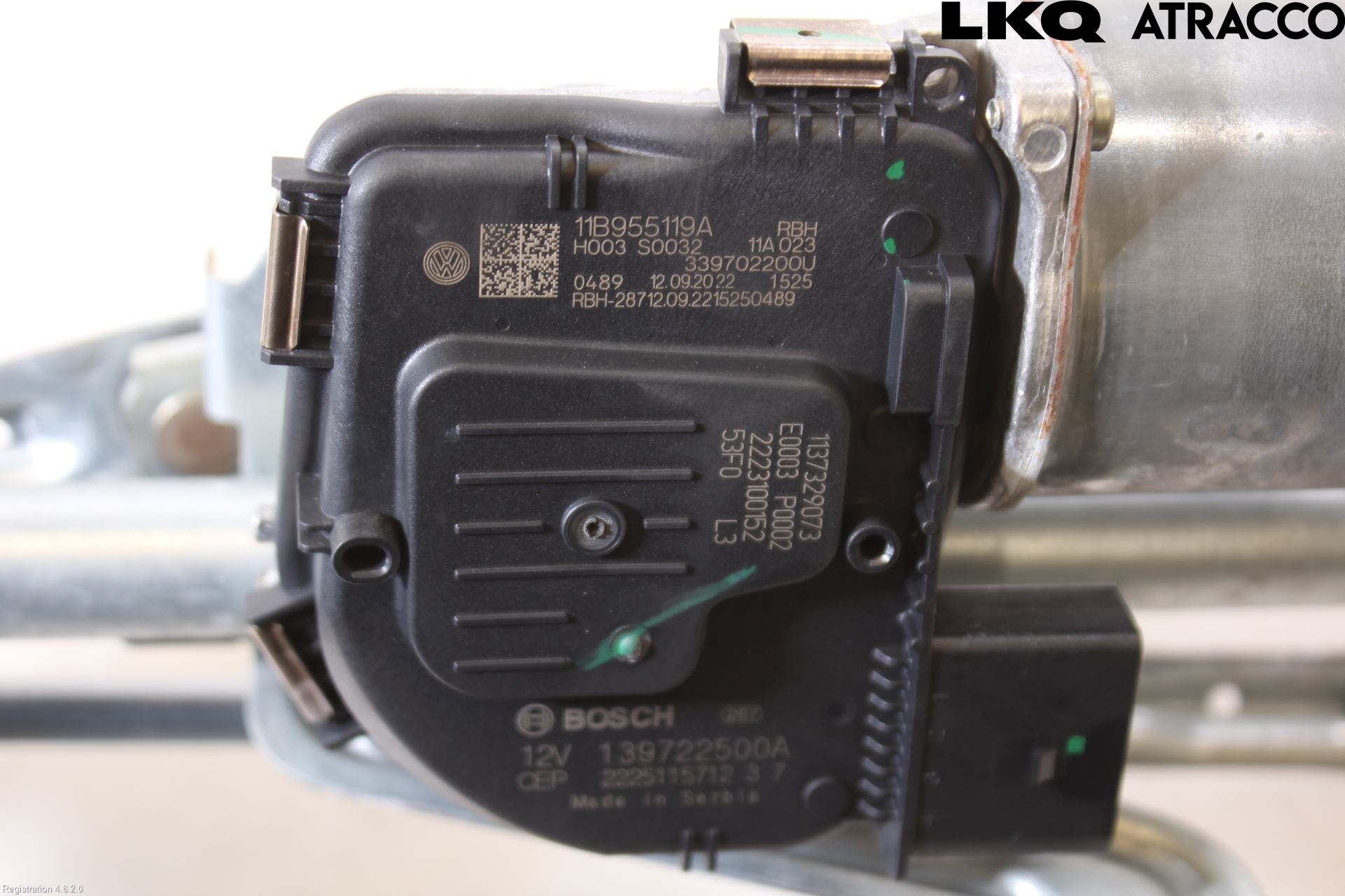 Volkswagen VW ID.4 21- Viskermotor Frontrute