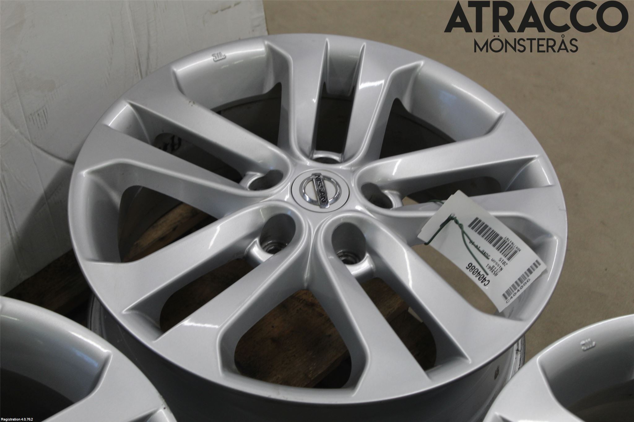 Nissan JUKE 14-19 Felg Aluminium Sett 4Stk