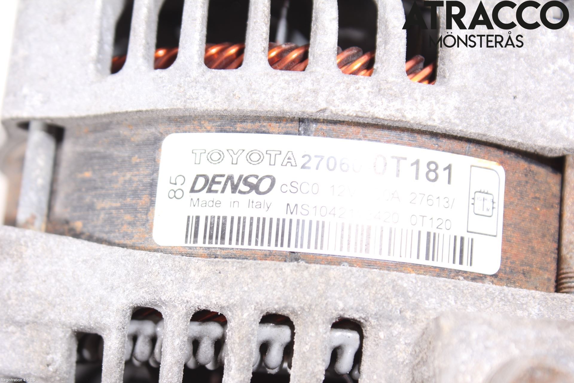 Toyota AVENSIS 09-15 Dynamo