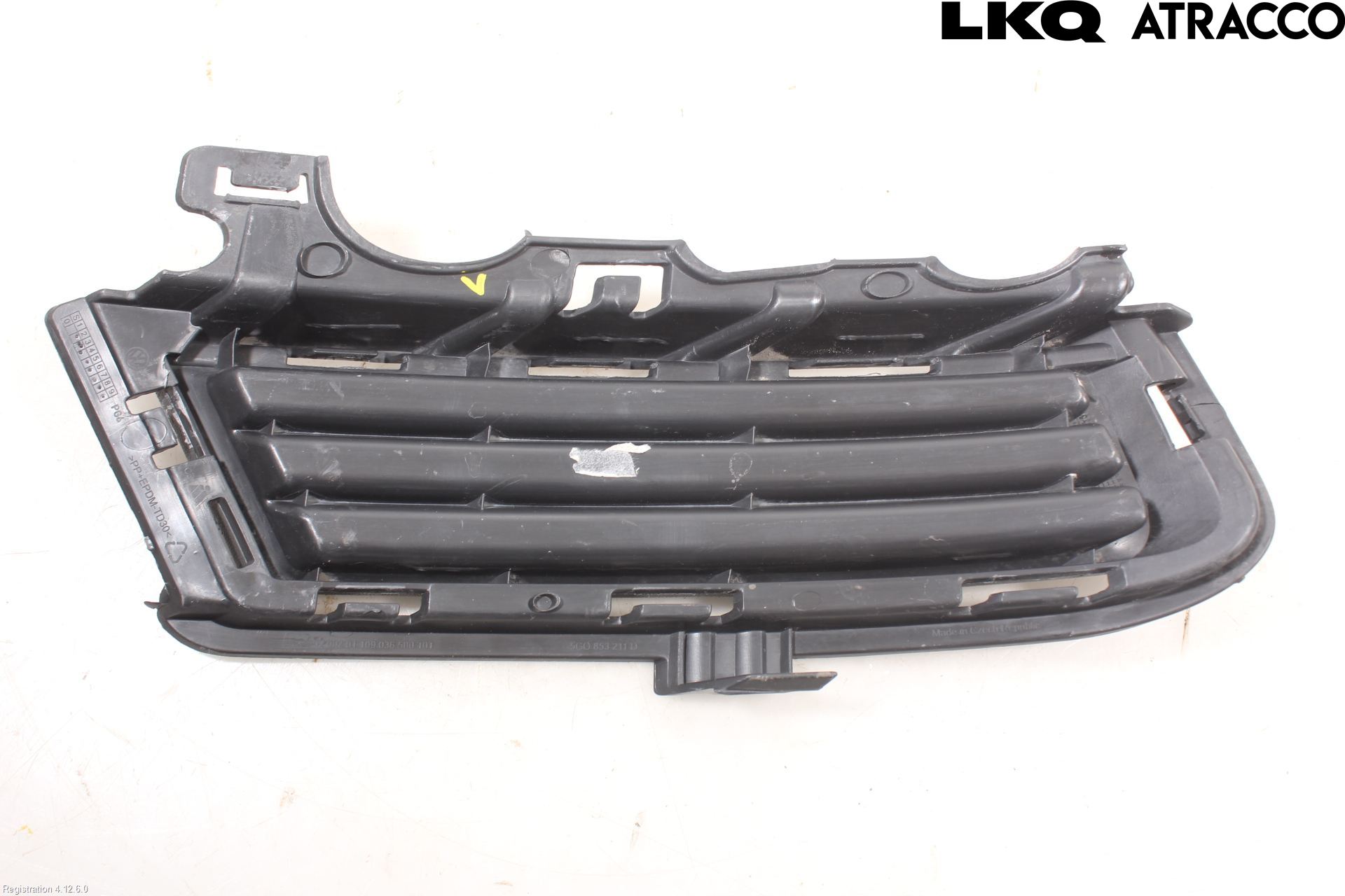 Volkswagen VW GOLF / E-GOLF VII 13-20 Grilldel Venstre