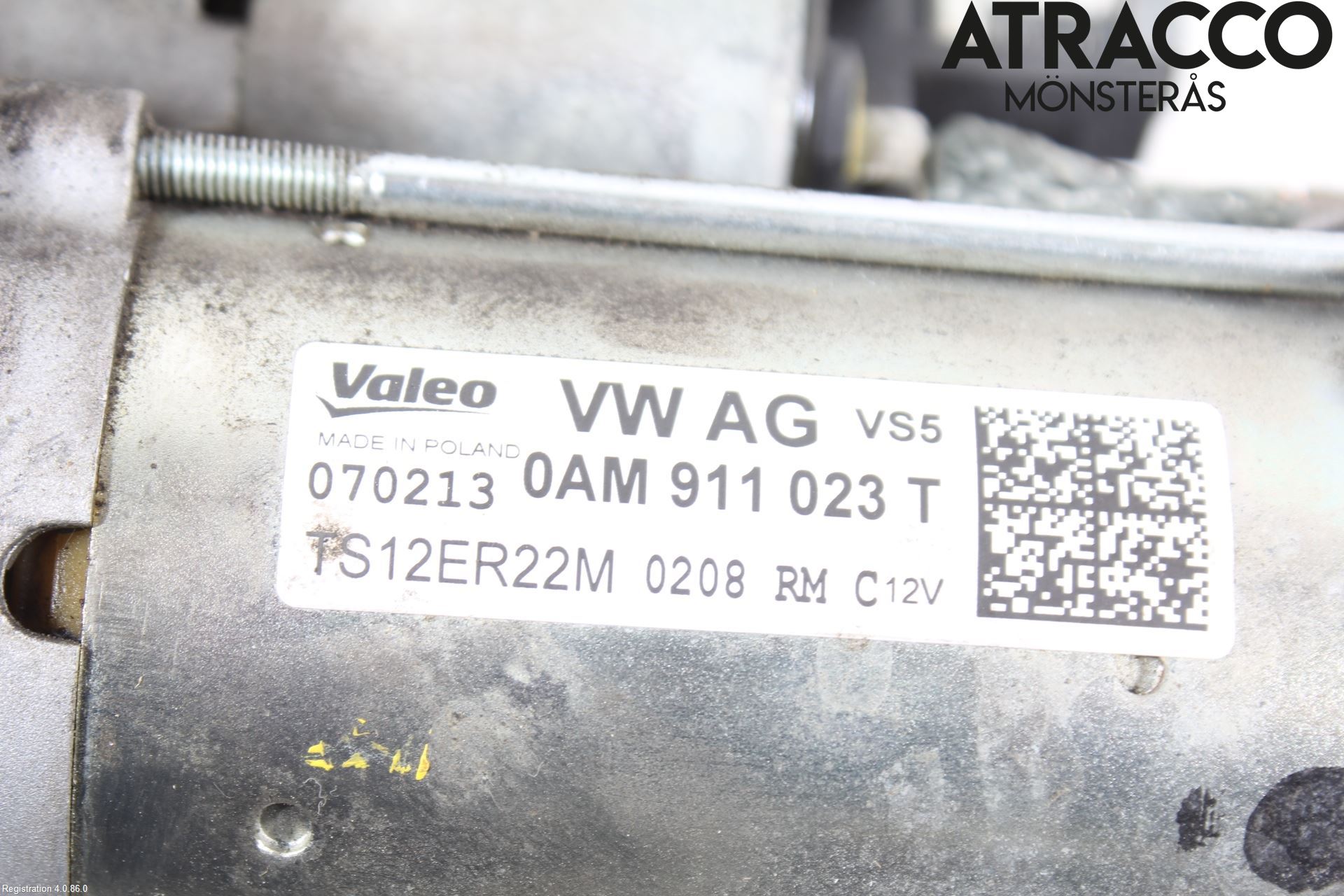 Volkswagen VW PASSAT 11-14 Startmotor