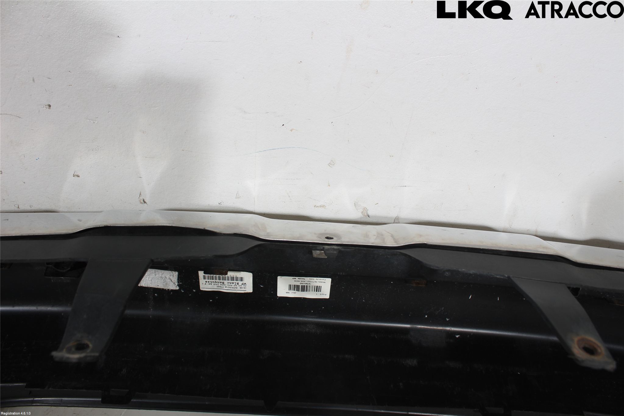 Peugeot 2008 13-20 Støtfanger Bak Overtrekk