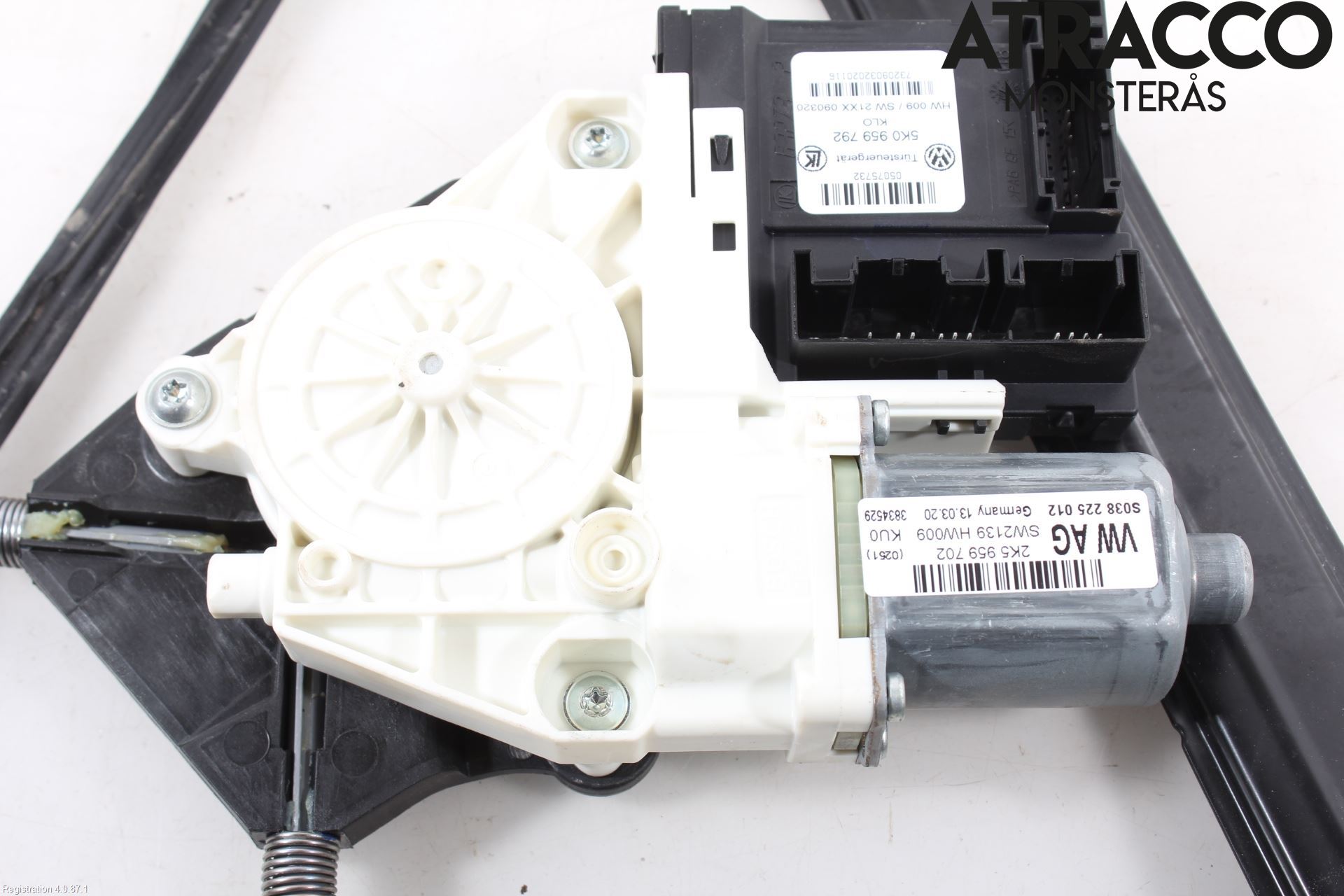 Volkswagen VW CADDY 16-20 Vindusheis El Komp