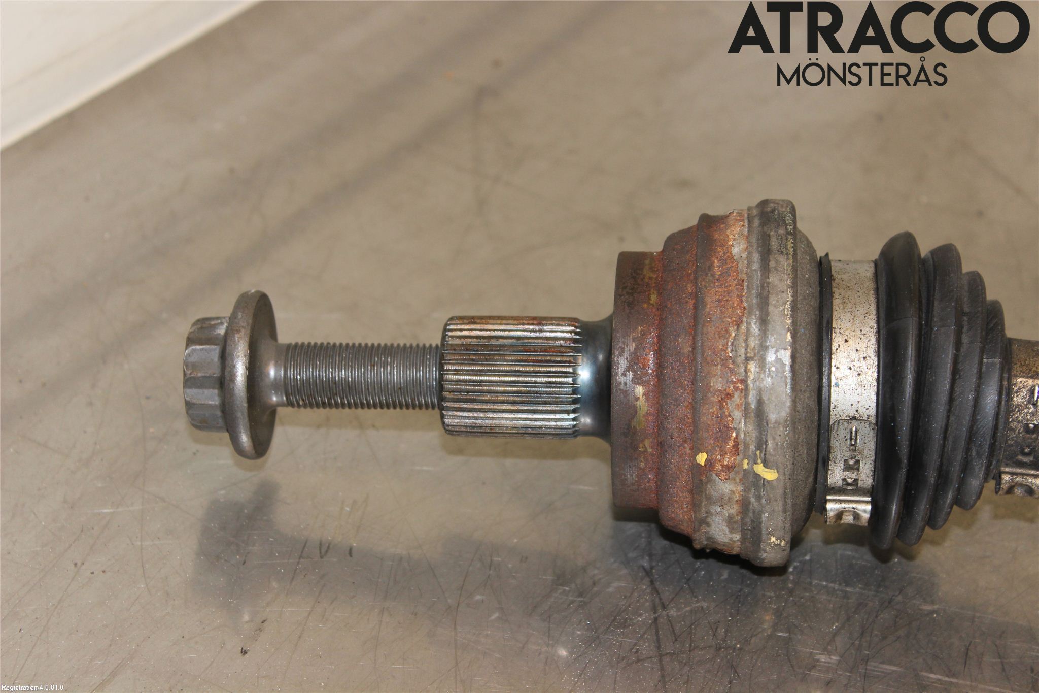 Audi A3/S3 8V 13-20 Drivaksel Bak Kompl Høyre