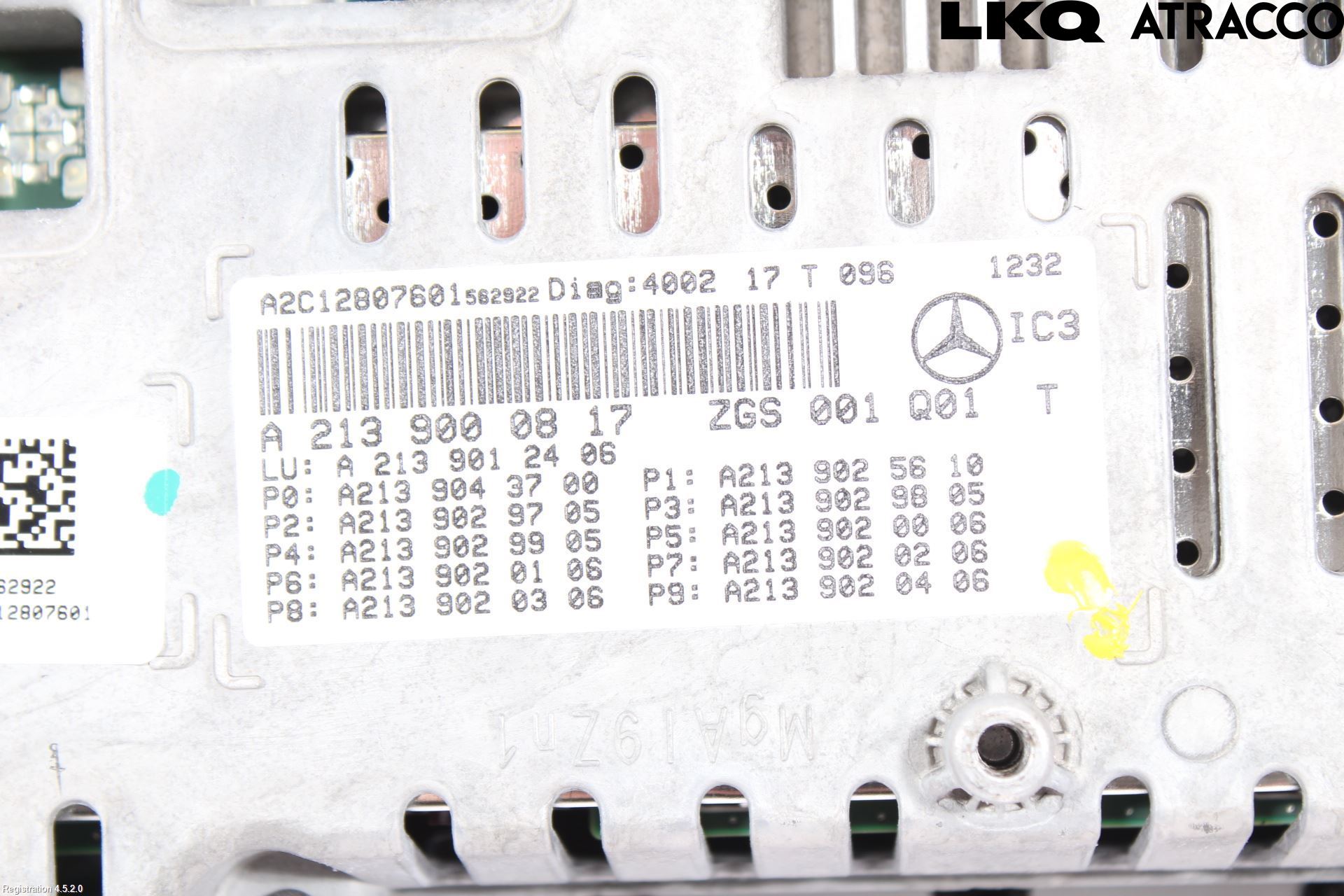 Mercedes-Benz MB E-KLASS (W213) 16-23 Instr Kombinert