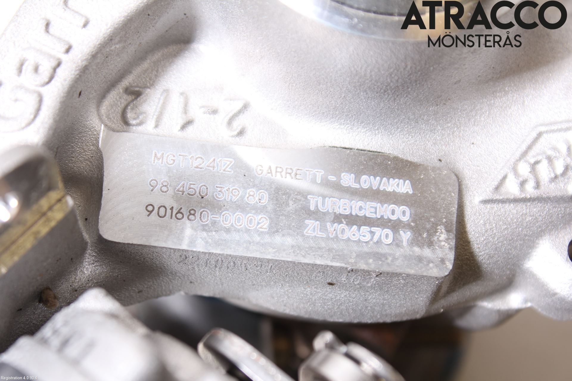 Peugeot 2008/E-2008 20- Turboaggregat