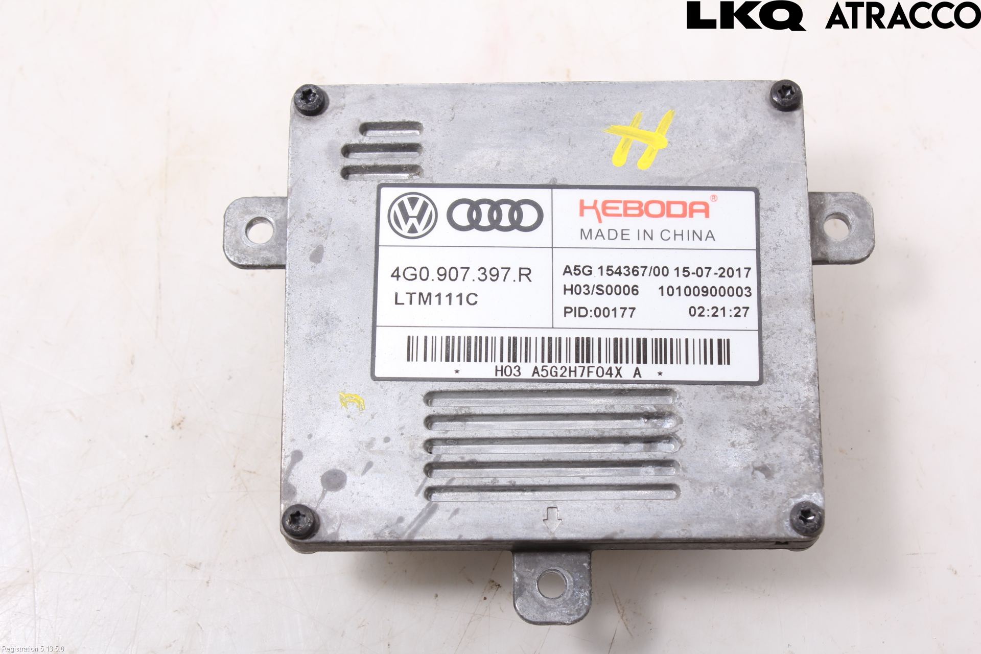 Volkswagen VW TOUAREG 7P 11-18 Styreenhet Xenon
