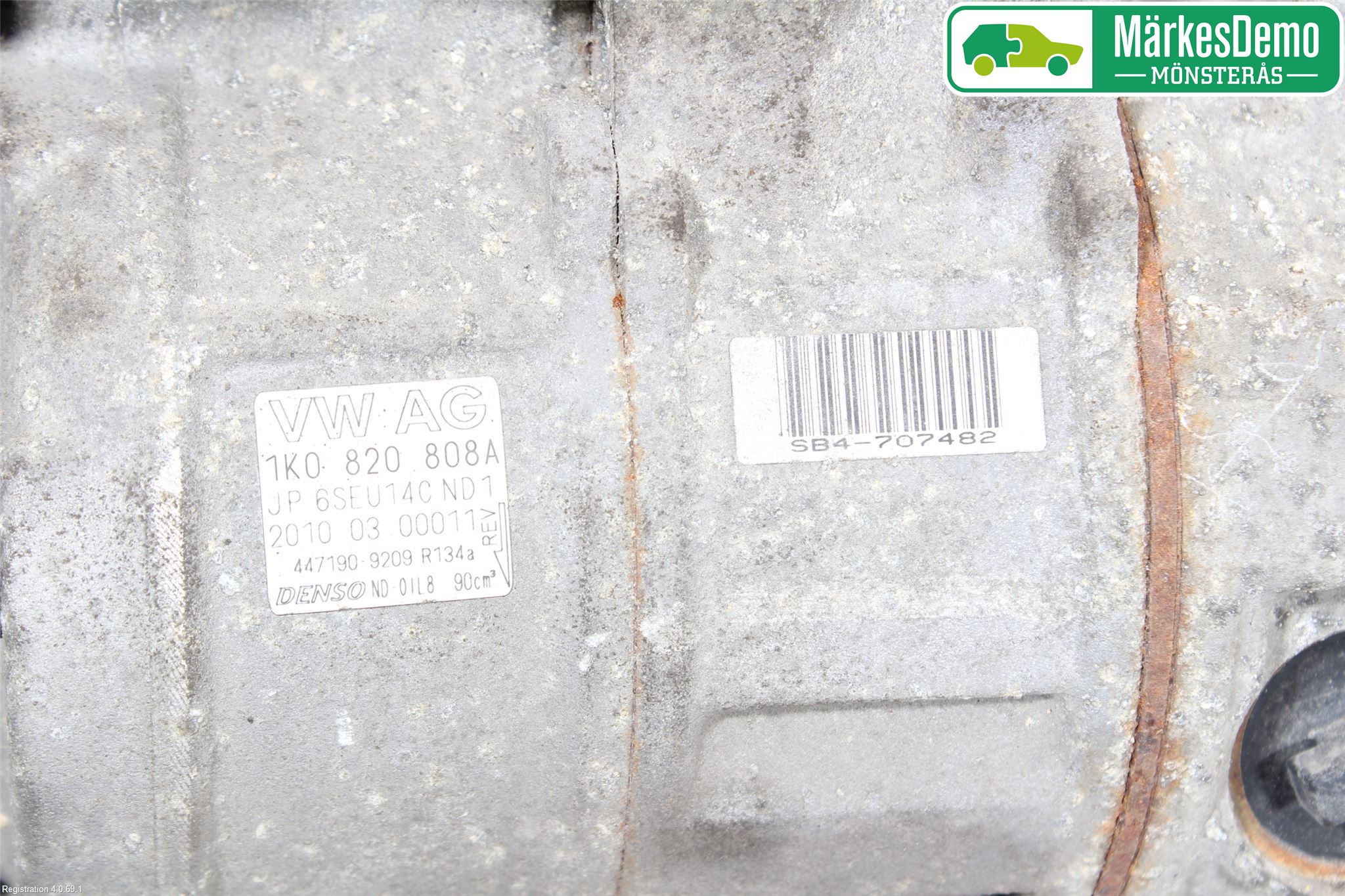 Volkswagen VW PASSAT 05-11 Varme Ac Kompressor