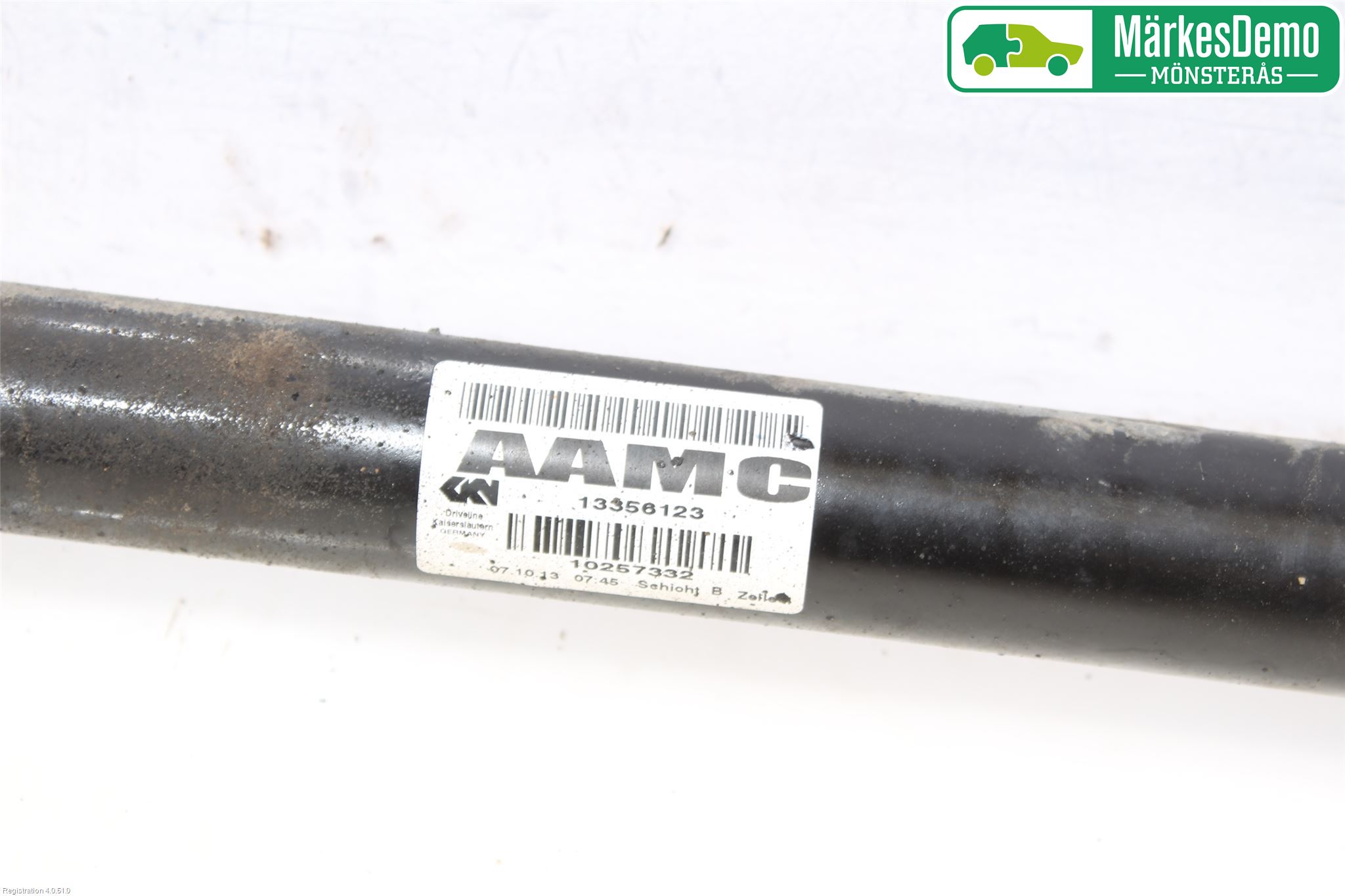 Opel ASTRA J 10-15 Drivaksel Foran Kompl Høyre