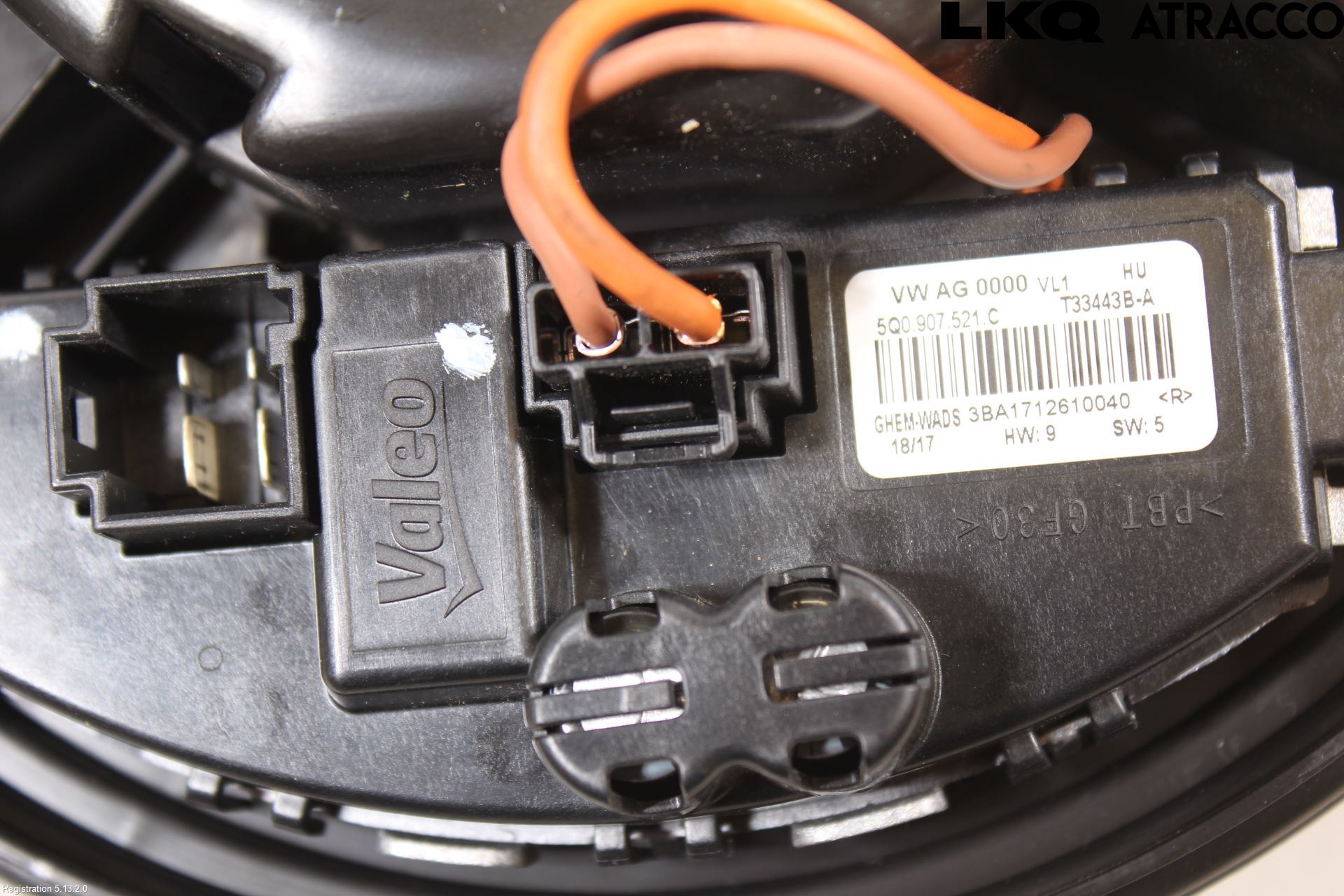 Volkswagen VW GOLF / E-GOLF VII 13-20 Varmeapparat Viftemotor