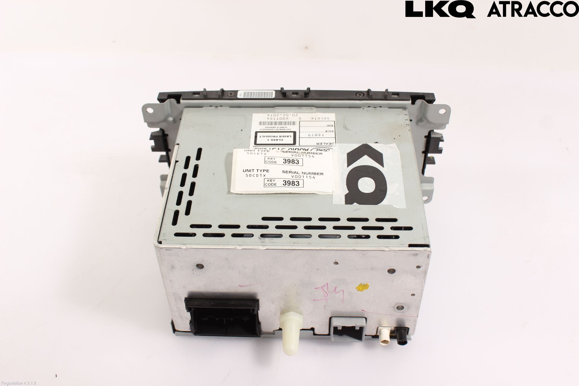 Ford MONDEO 07-15 Stereo Radio Med Cd