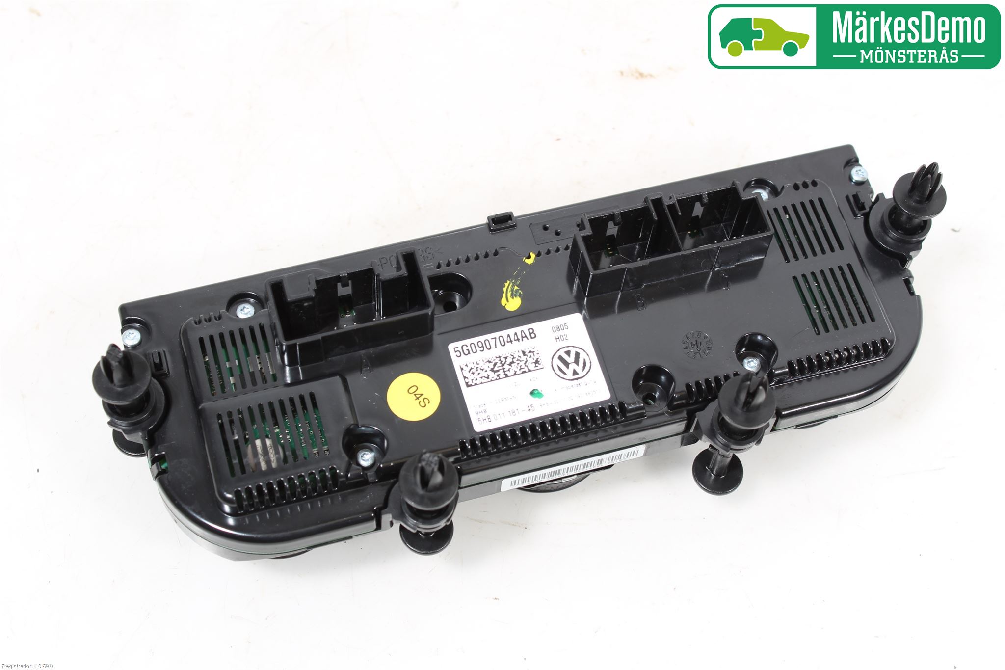 Volkswagen VW GOLF / E-GOLF VII 13-20 Varme Ac Betjening-Display