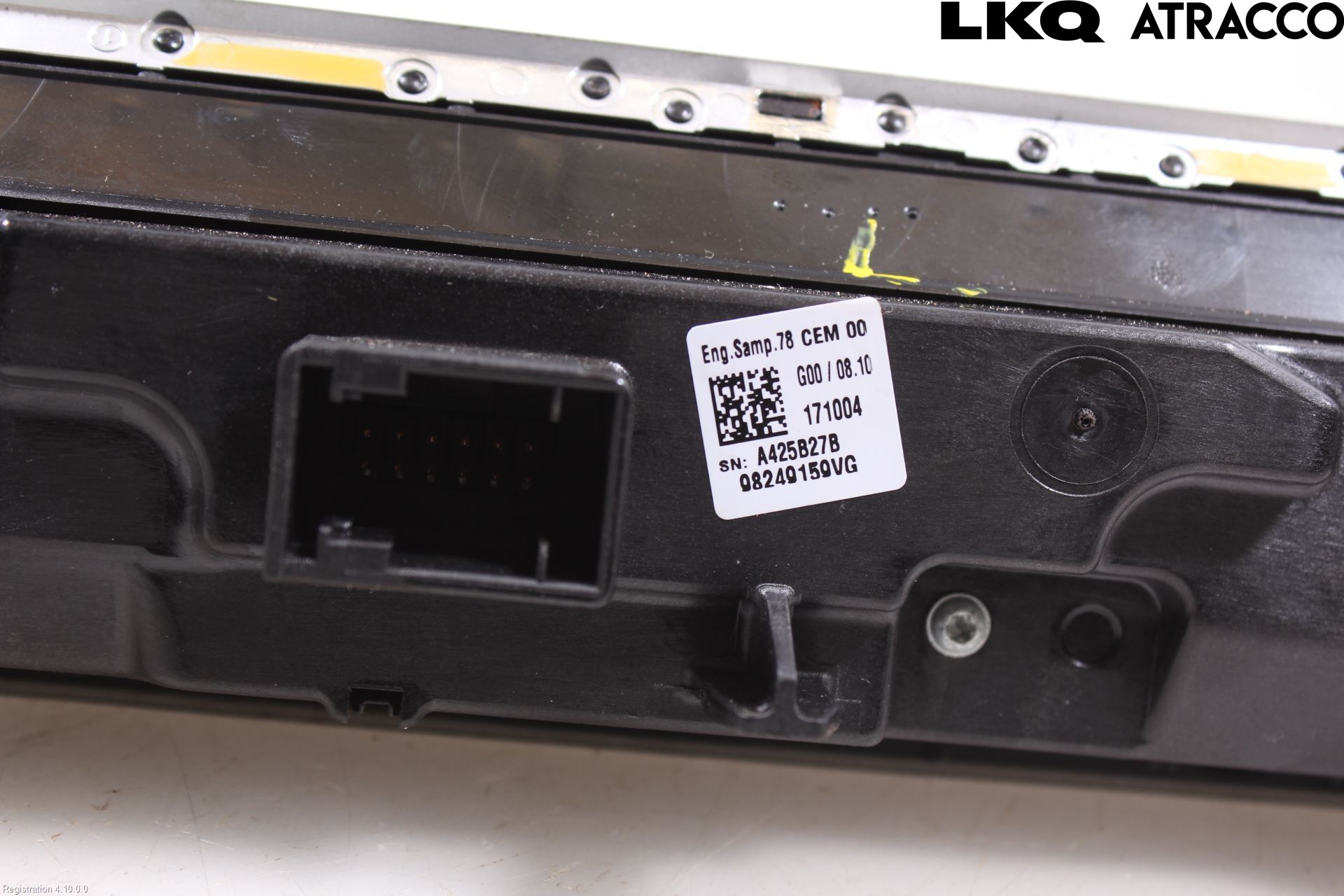 Peugeot 5008 17-24 Varme Ac Betjening-Display