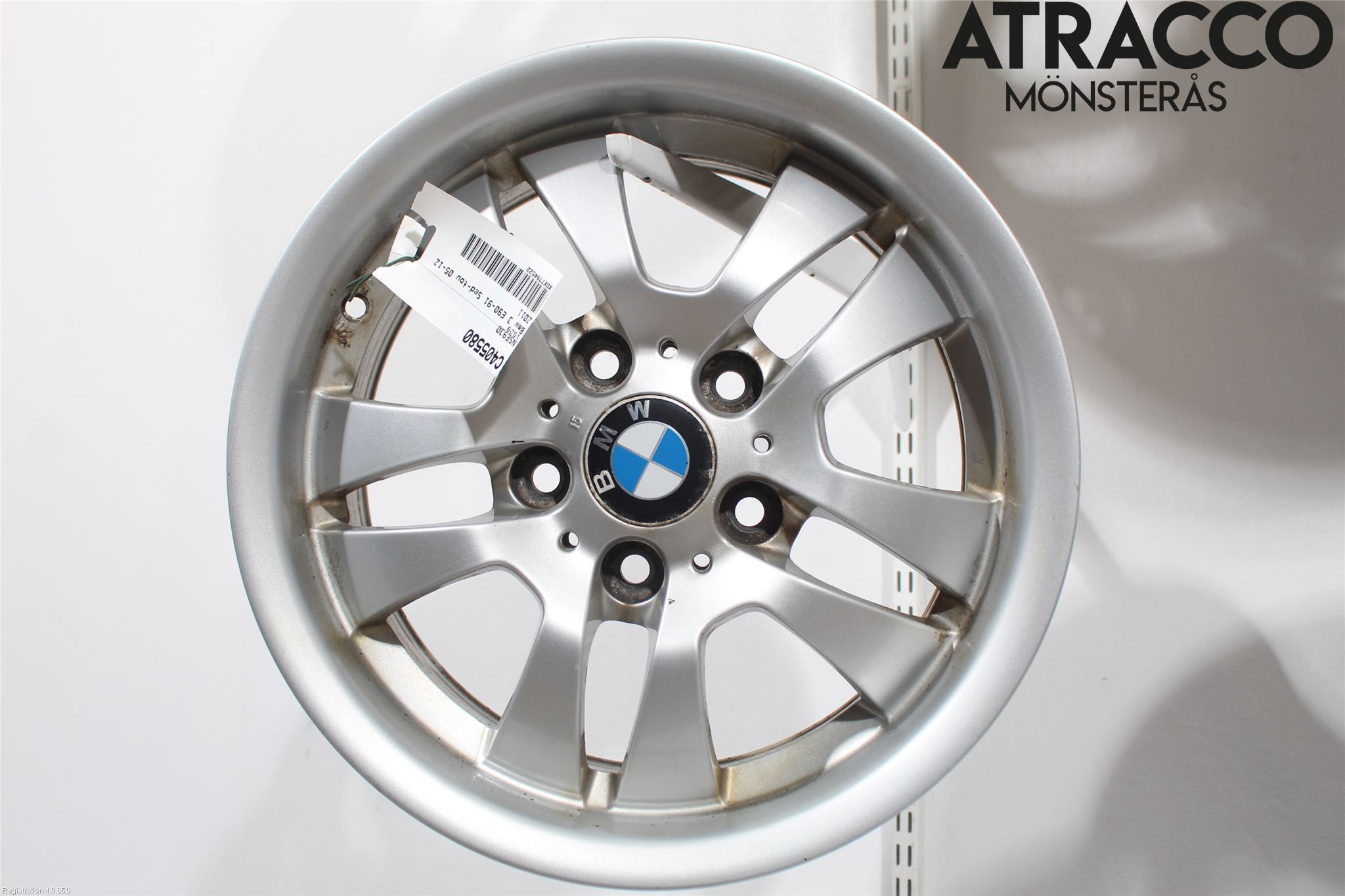 BMW 3 E90/91 SED/TOU 05-12 Felg Aluminium Sett 4Stk