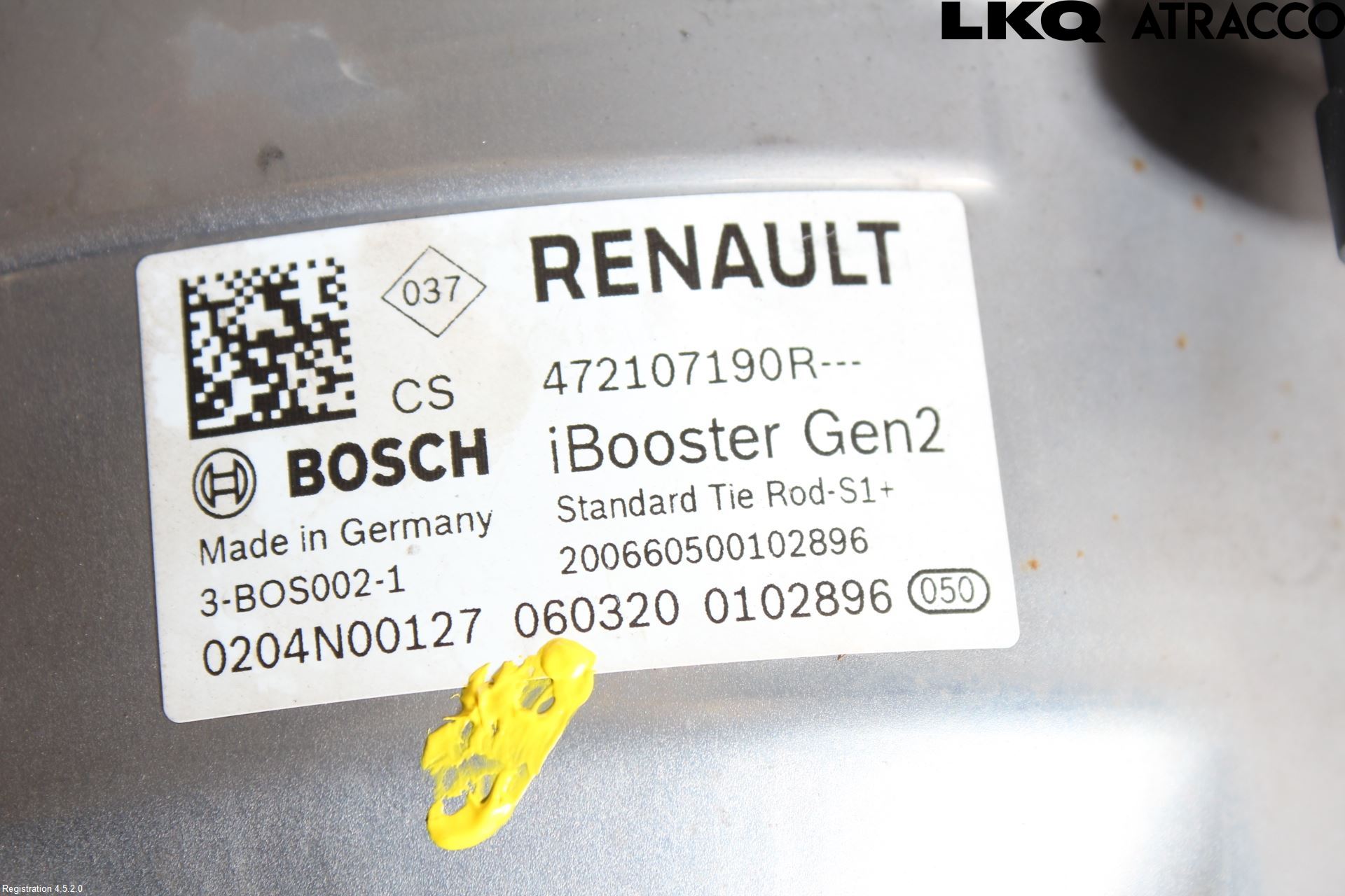 Renault ZOE/E-TECH 13- Bremseservo
