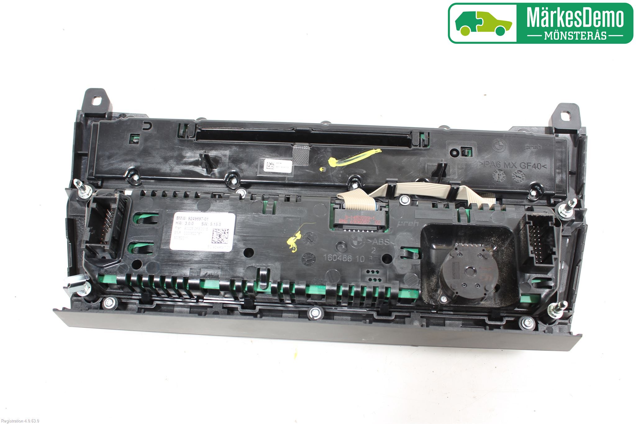 BMW 5 F10/F11/F18 09-17 Varme Ac Betjening-Display