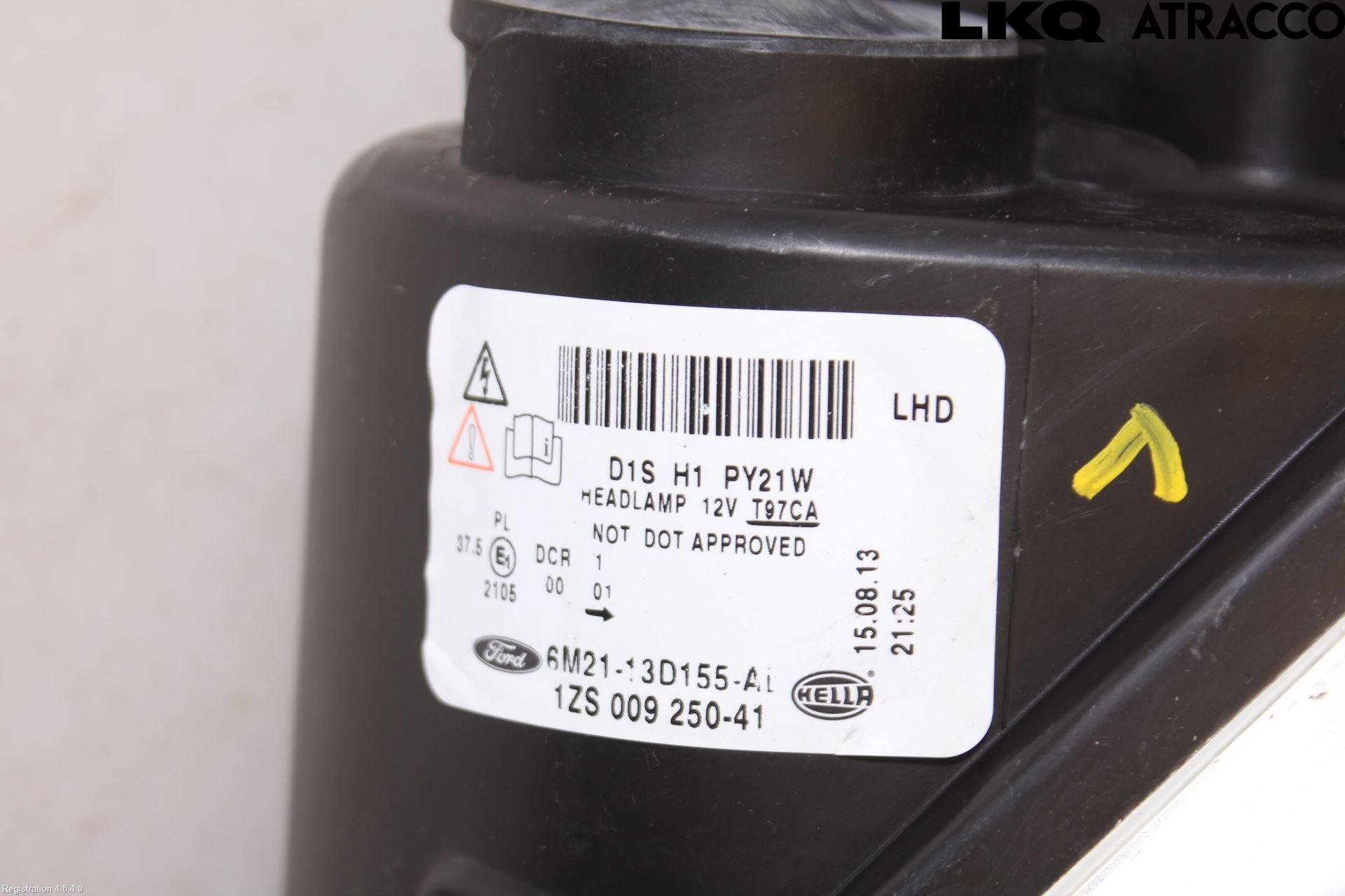 Ford S-MAX 06-15 Frontlykt Venstre