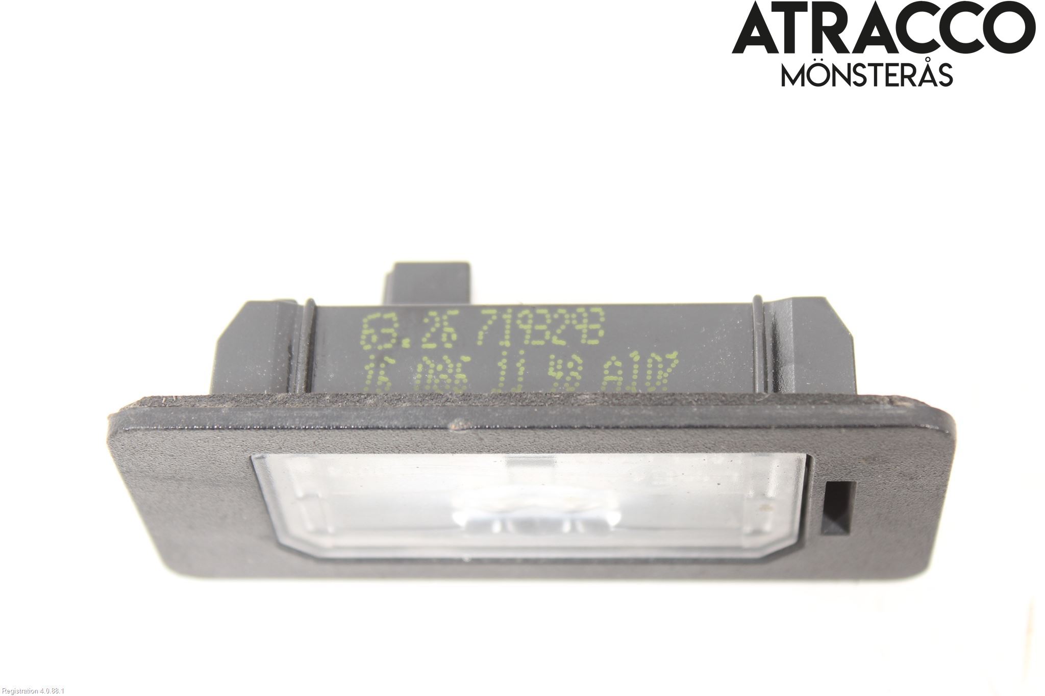BMW 5 F10/F11/F18 09-17 Skilt Belysning