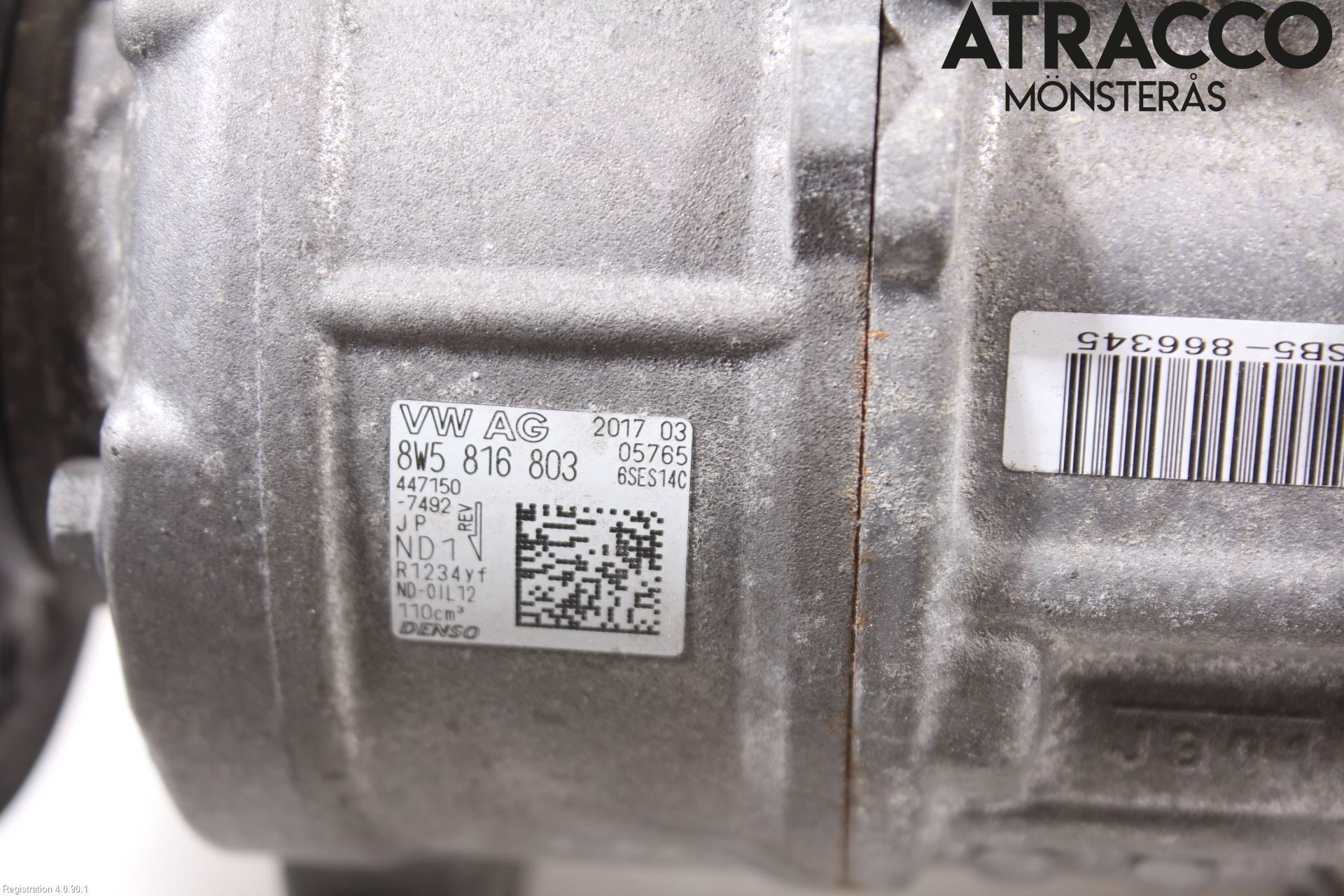 Audi A5 17- Varme Ac Kompressor