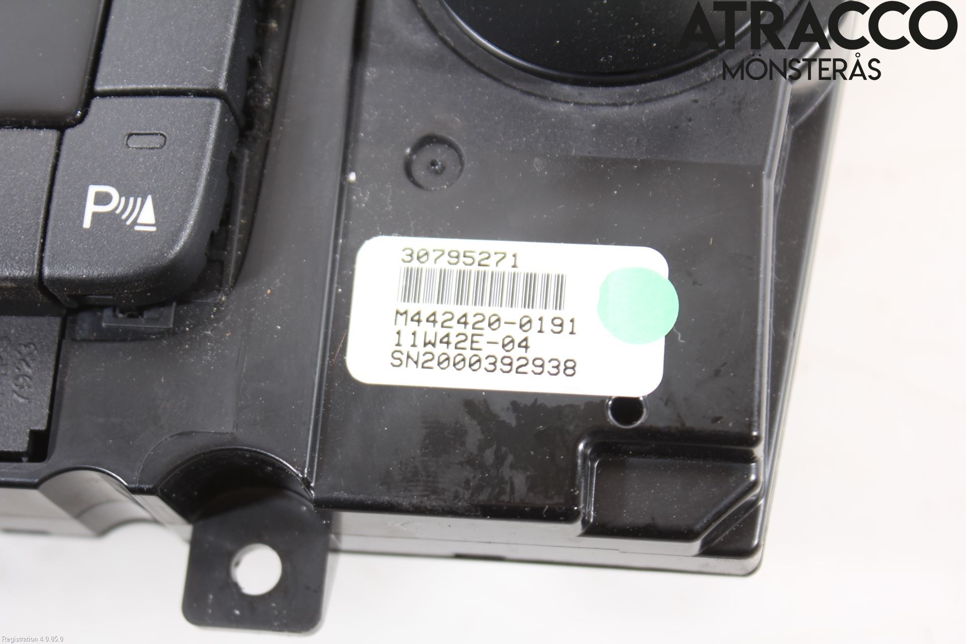 Volvo V70 08-13 Varme Ac Betjening-Display