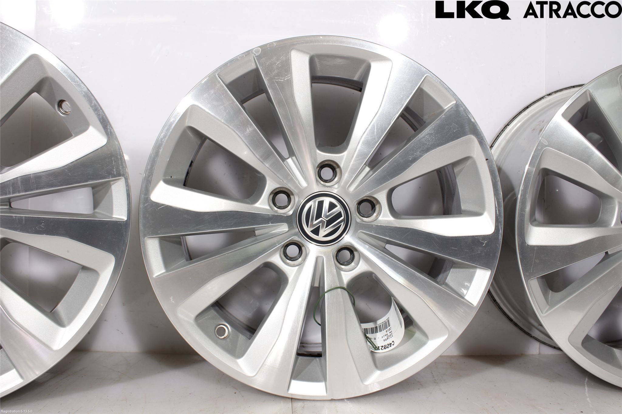 Volkswagen VW GOLF / E-GOLF VII 13-20 Felg Aluminium Sett 4Stk