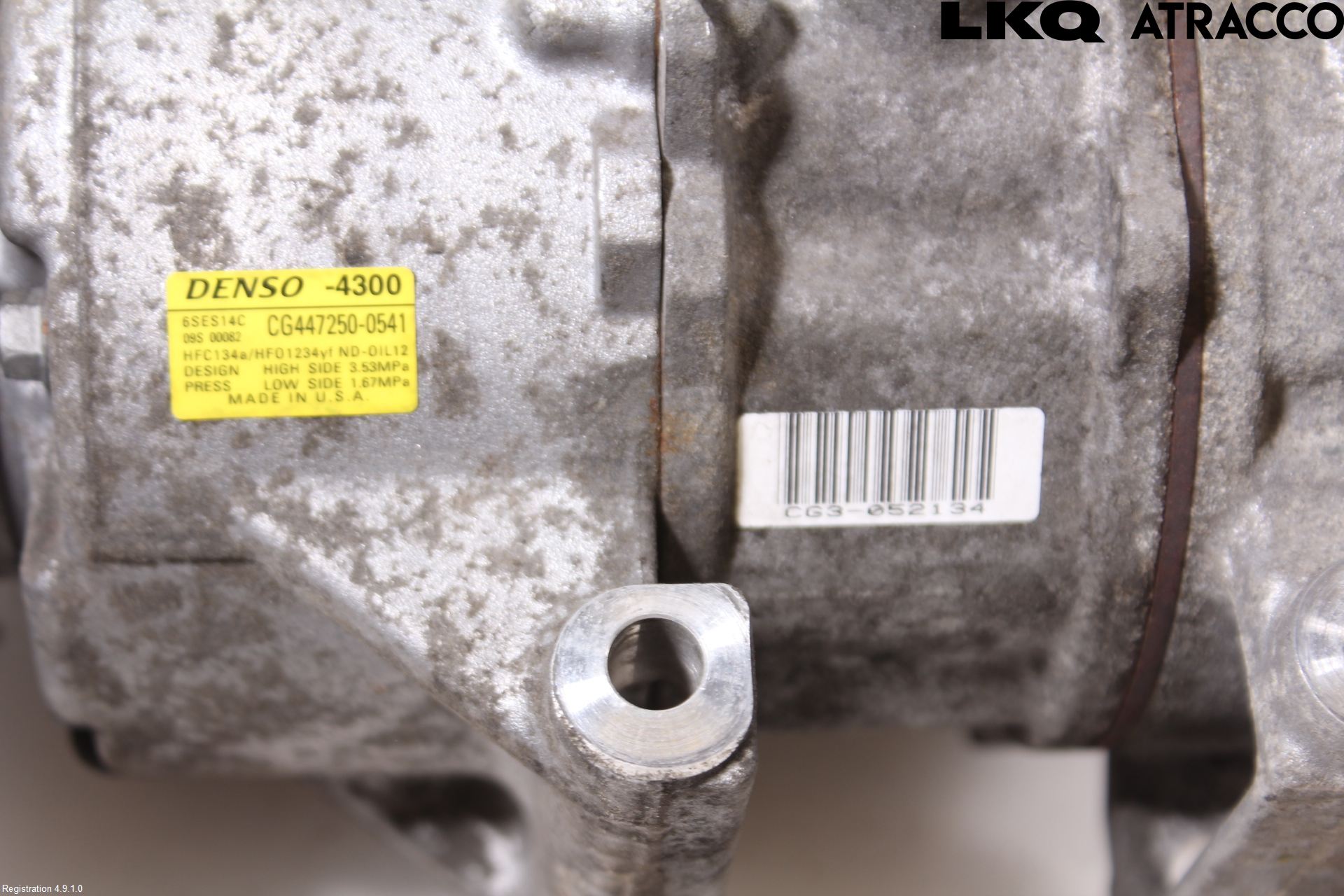 Kia OPTIMA 16-20 Varme Ac Kompressor