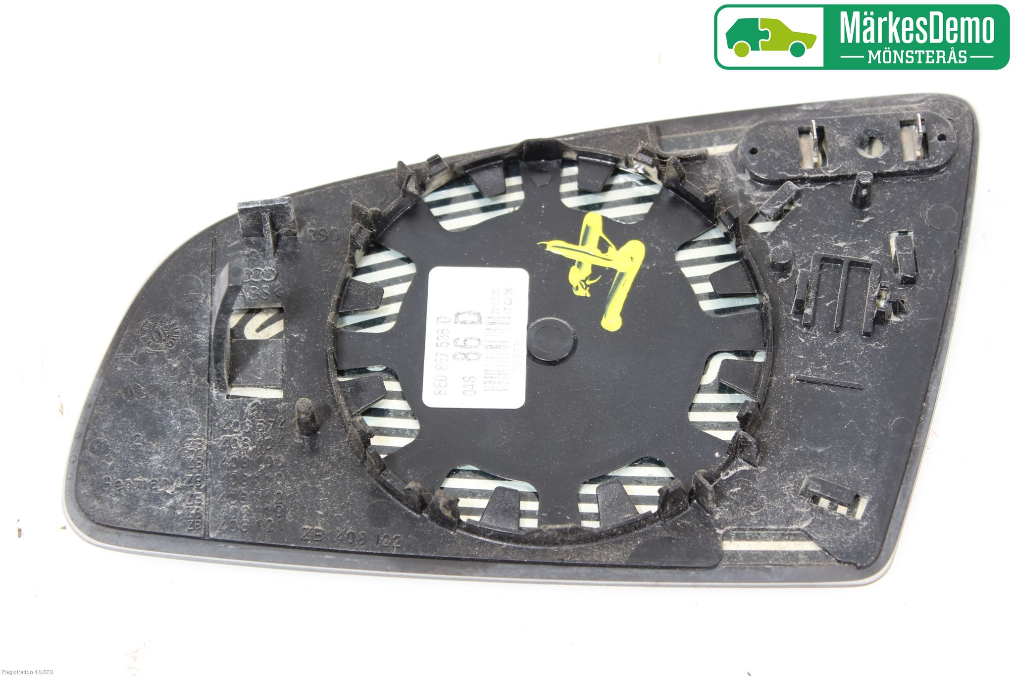 Audi A4/S4 05-07 Speil Glass H