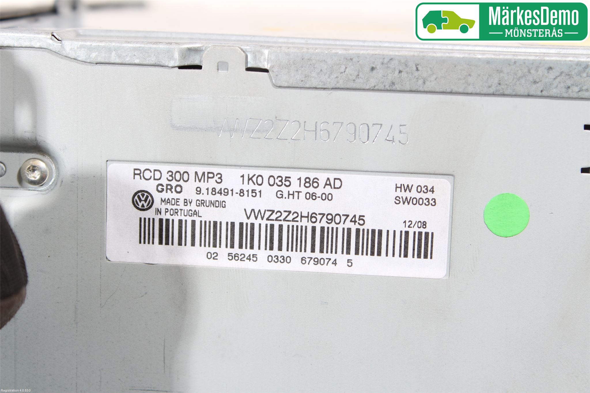 Volkswagen VW PASSAT 05-11 Stereo Radio